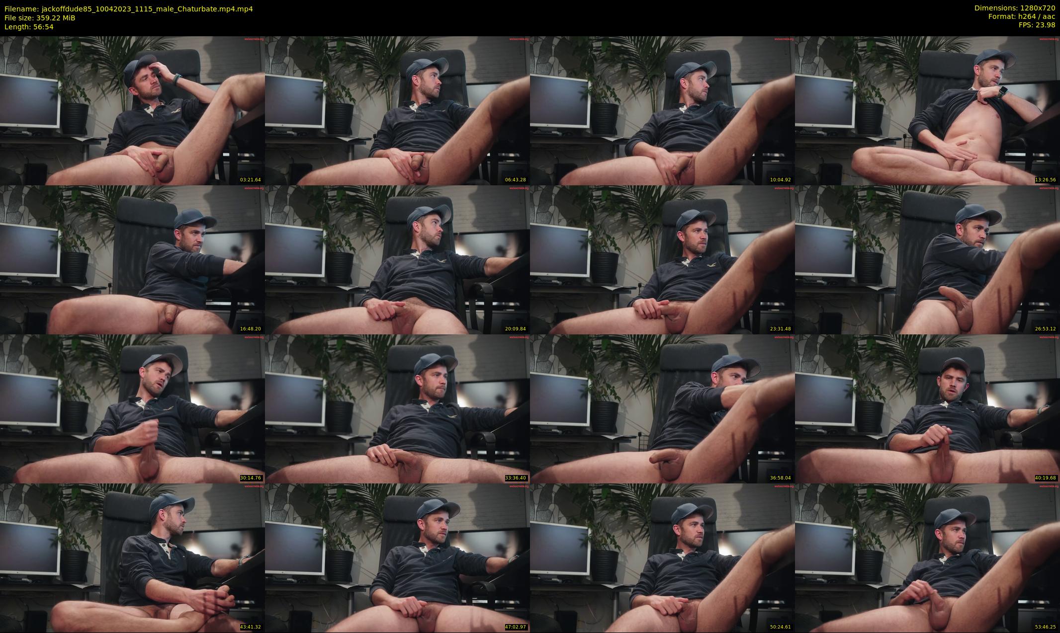 jackoffdude85 — 57 minute Chaturbate male cam show recording, 720p, Apr 10, 2023