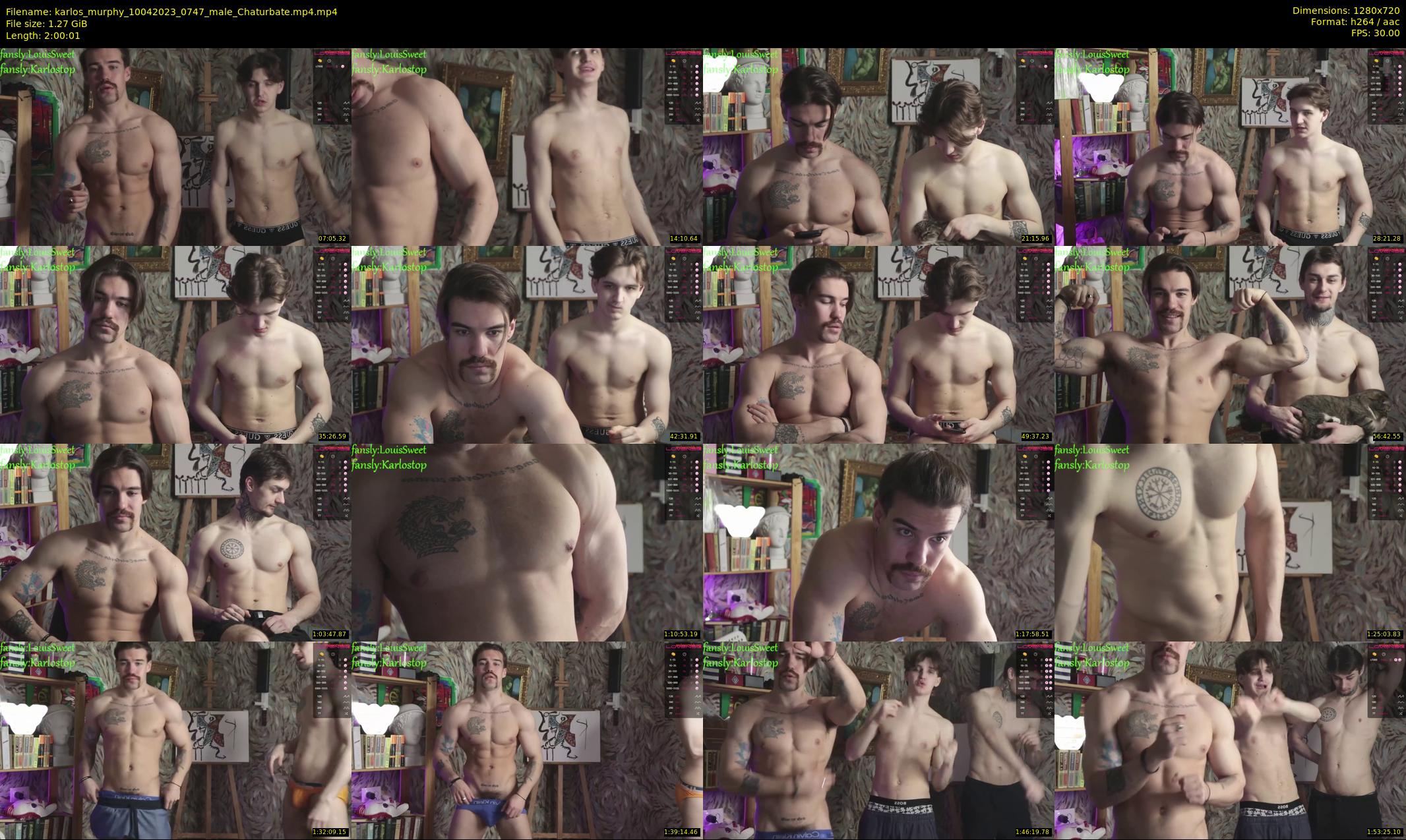 karlos_murphy — 121 minute Chaturbate male cam show recording, 720p, Apr 10, 2023