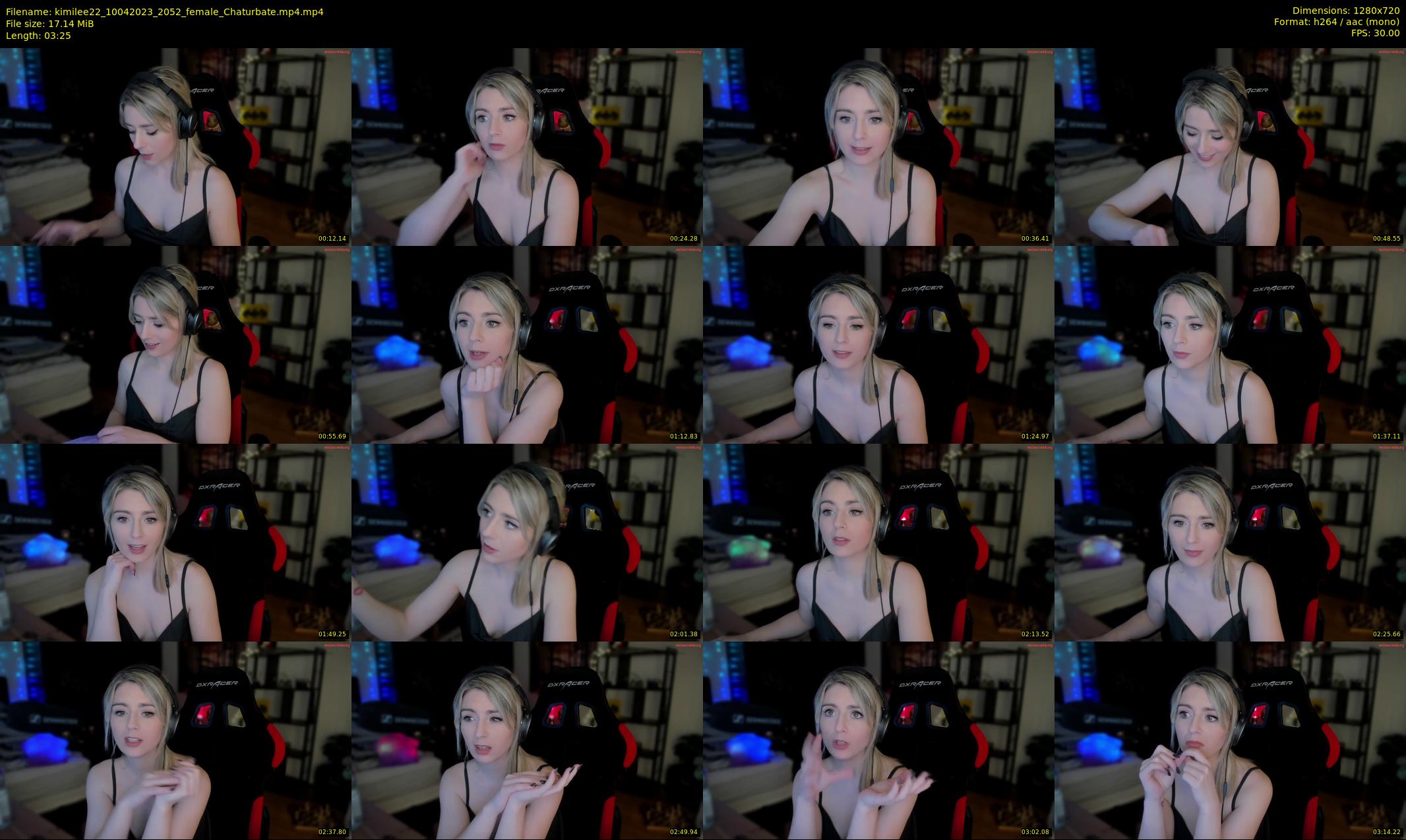 kimilee22 — 4 minute Chaturbate female cam show recording, 720p, Apr 10, 2023