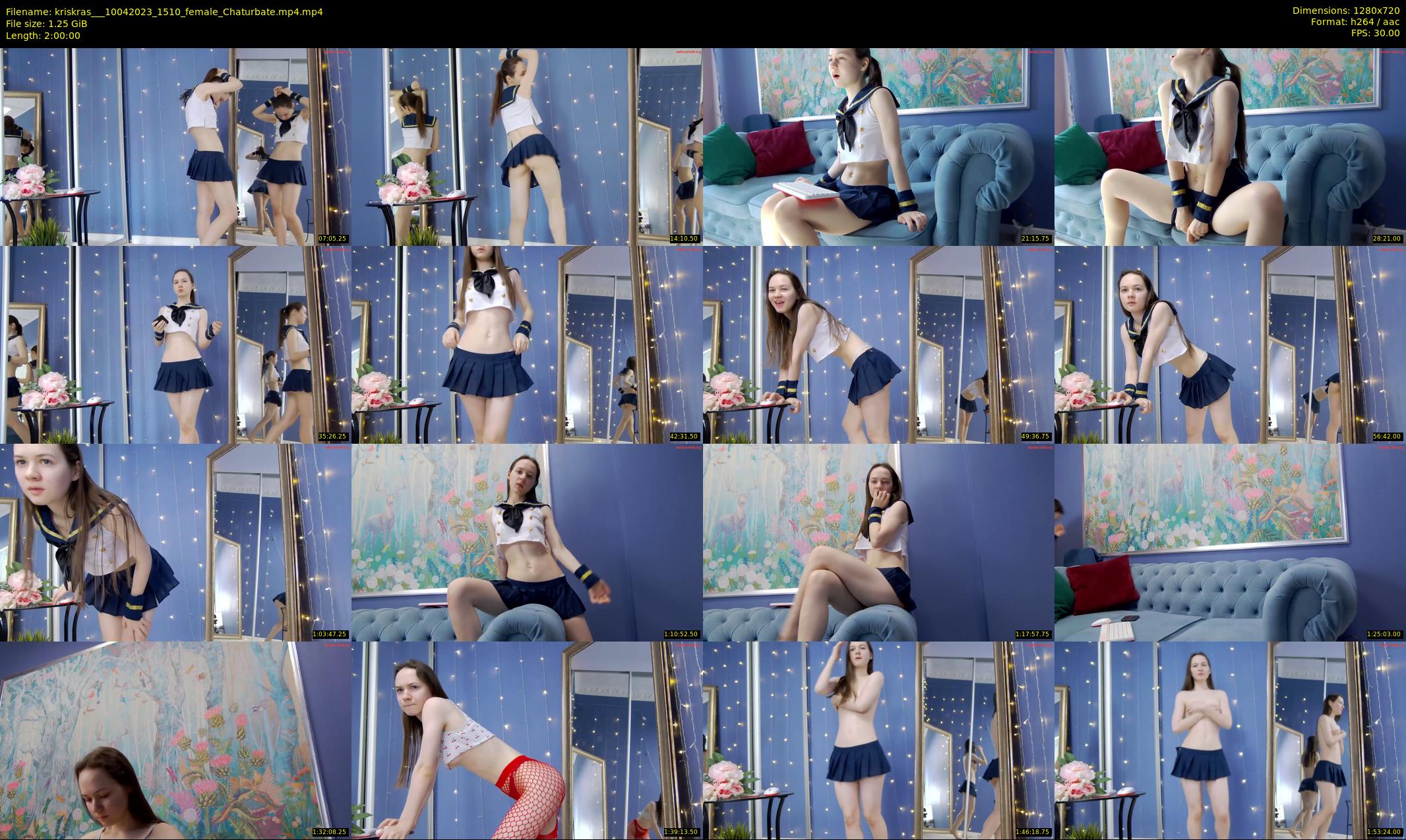kriskras__ — 120 minute Chaturbate female cam show recording, 720p, Apr 10, 2023