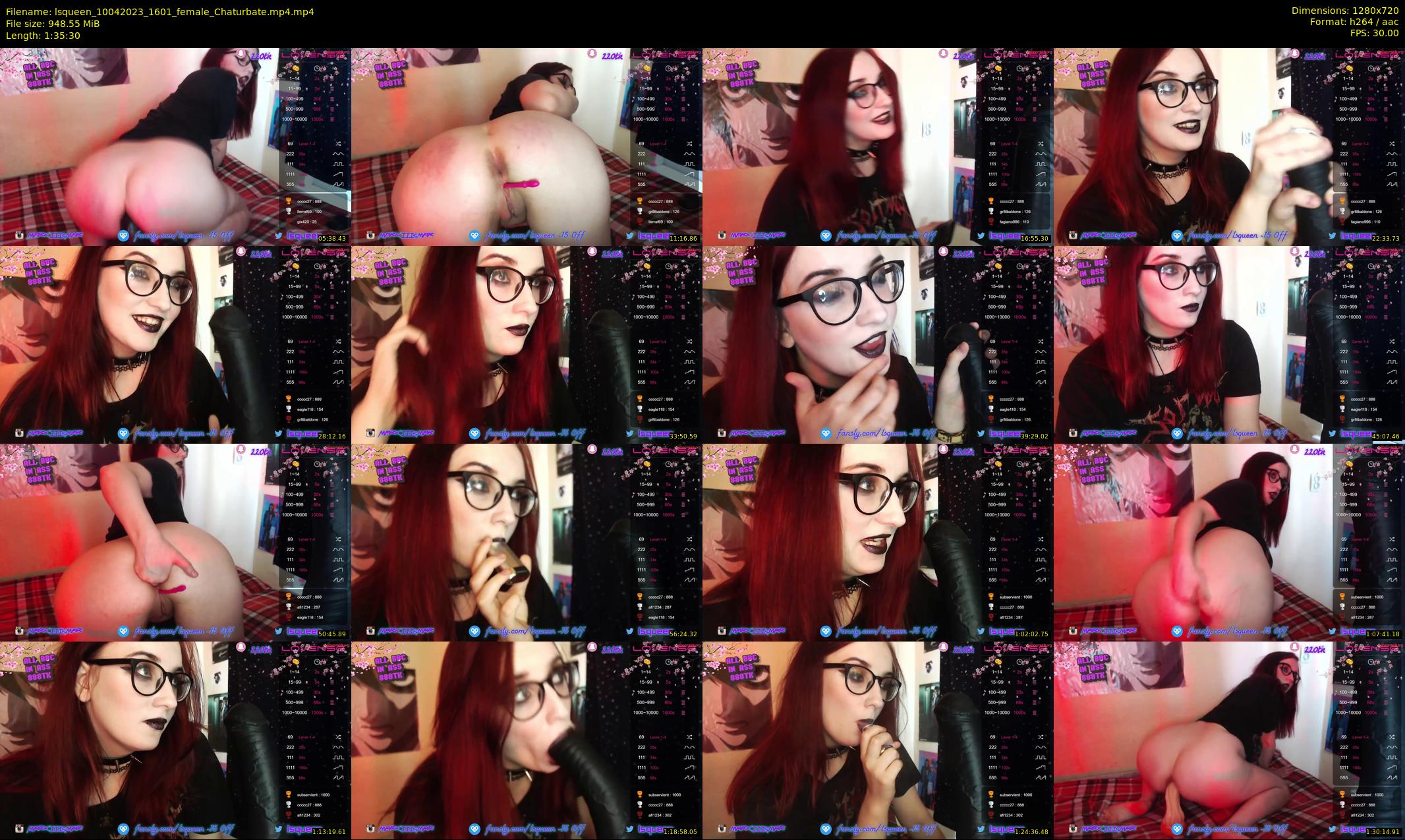 lsqueen — 96 minute Chaturbate female cam show recording, 720p, Apr 10, 2023