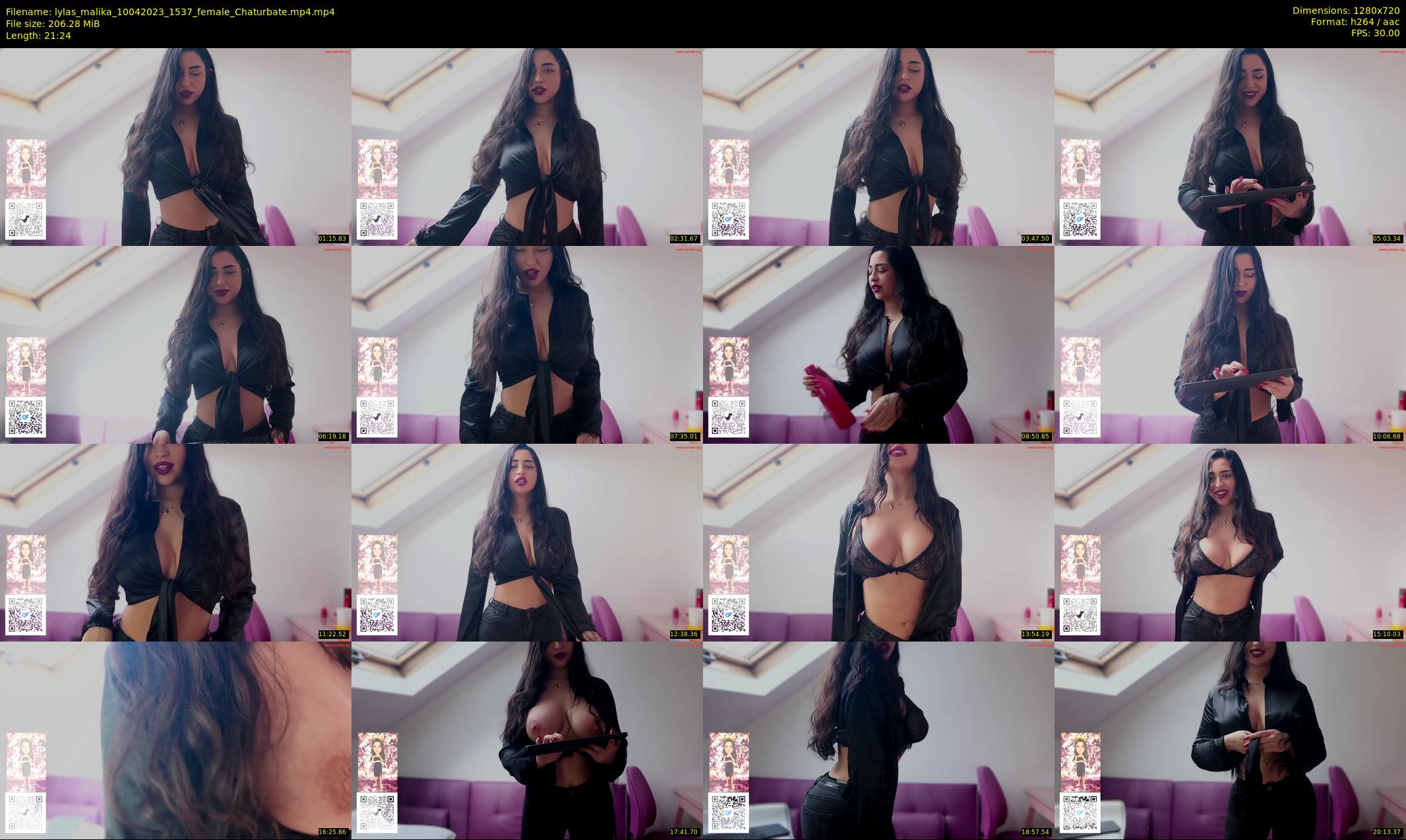 lylas_malika — 22 minute Chaturbate female cam show recording, 720p, Apr 10, 2023