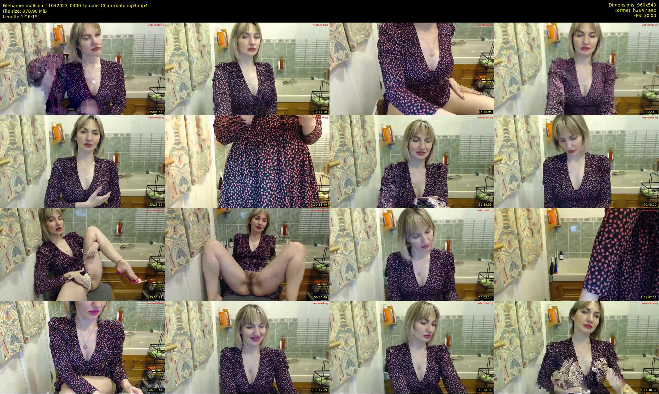 mallinia — 87 minute Chaturbate female cam show recording, 480p, Apr 11, 2023