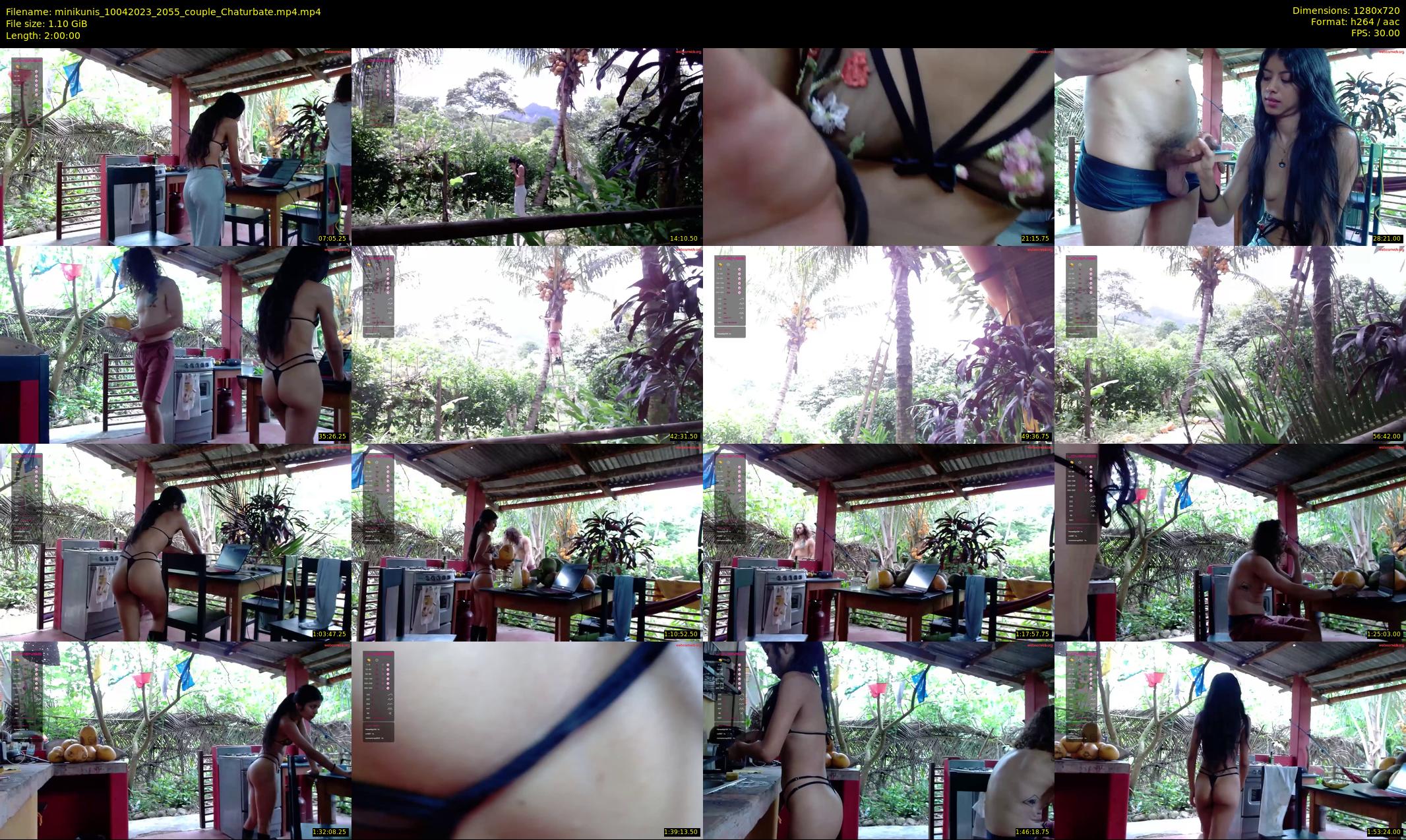 minikunis — 120 minute Chaturbate couple cam show recording, 720p, Apr 10, 2023