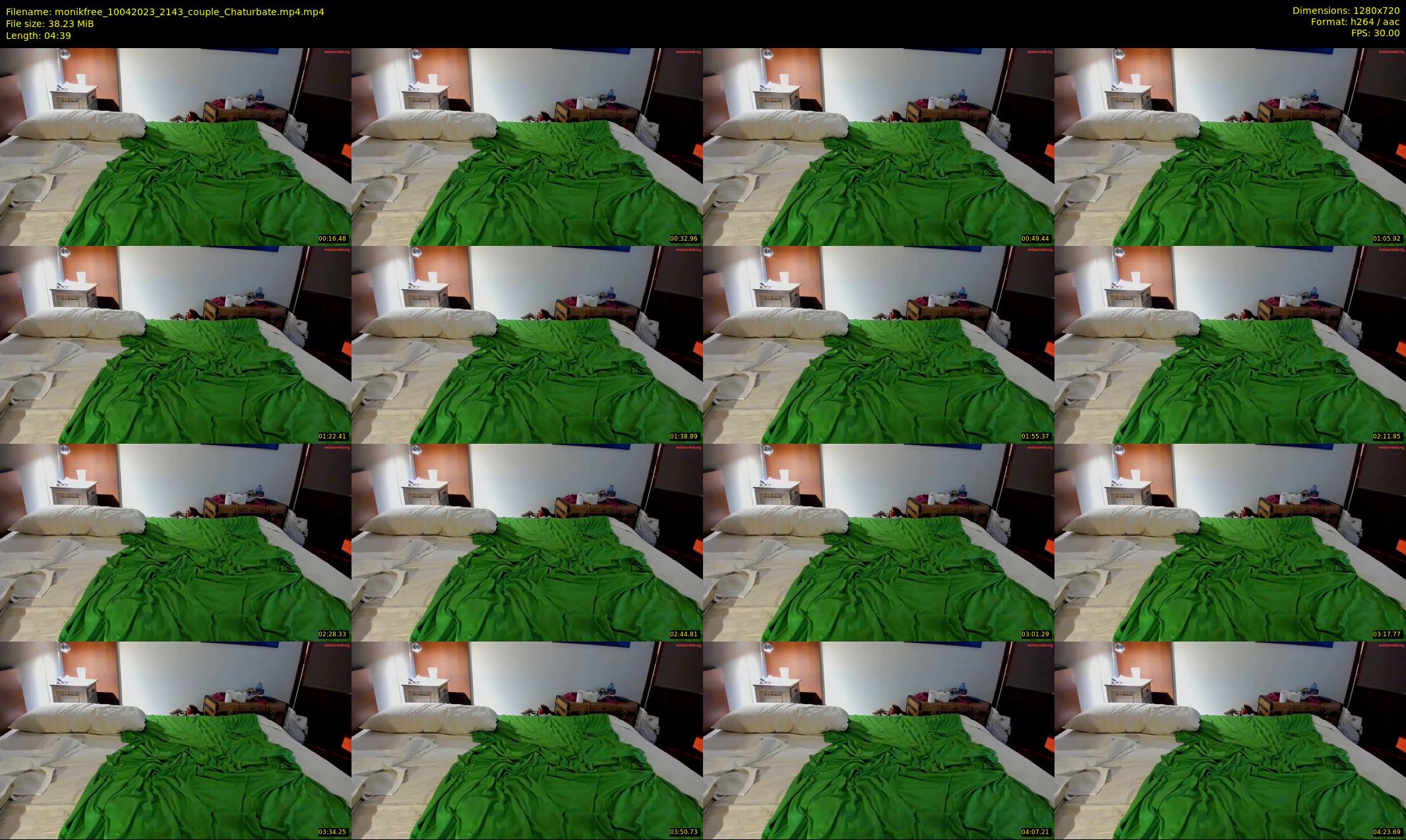 monikfree — 5 minute Chaturbate couple cam show recording, 720p, Apr 10, 2023