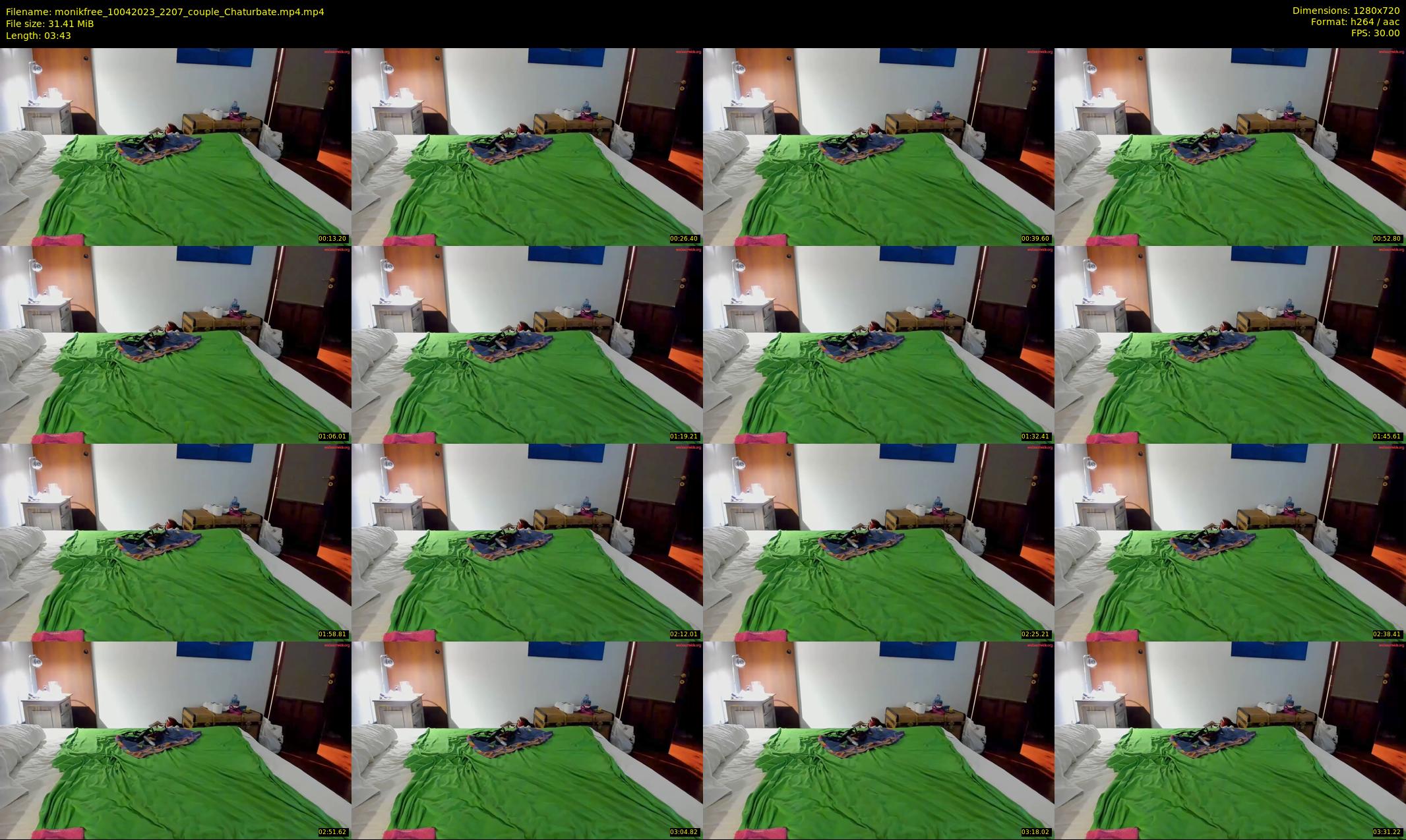 monikfree — 4 minute Chaturbate couple cam show recording, 720p, Apr 10, 2023