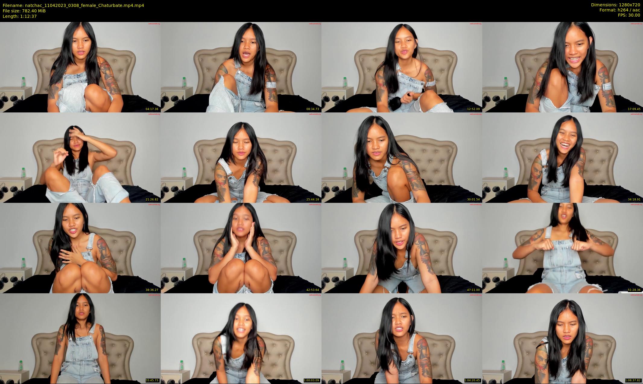 natchac — 73 minute Chaturbate female cam show recording, 720p, Apr 11, 2023