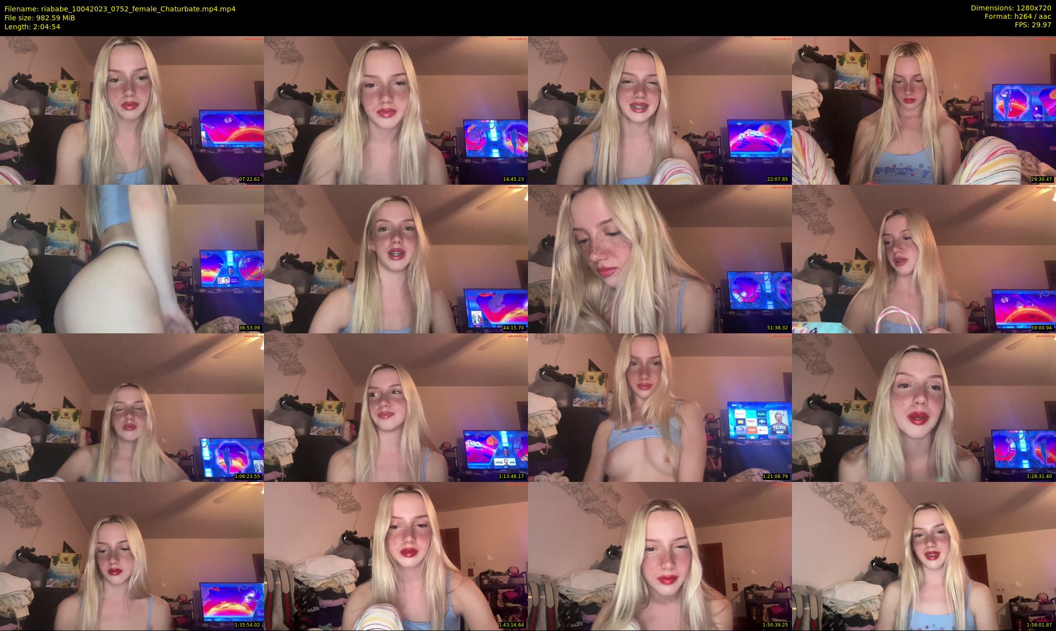 riababe — 125 minute Chaturbate female cam show recording, 720p, Apr 10, 2023