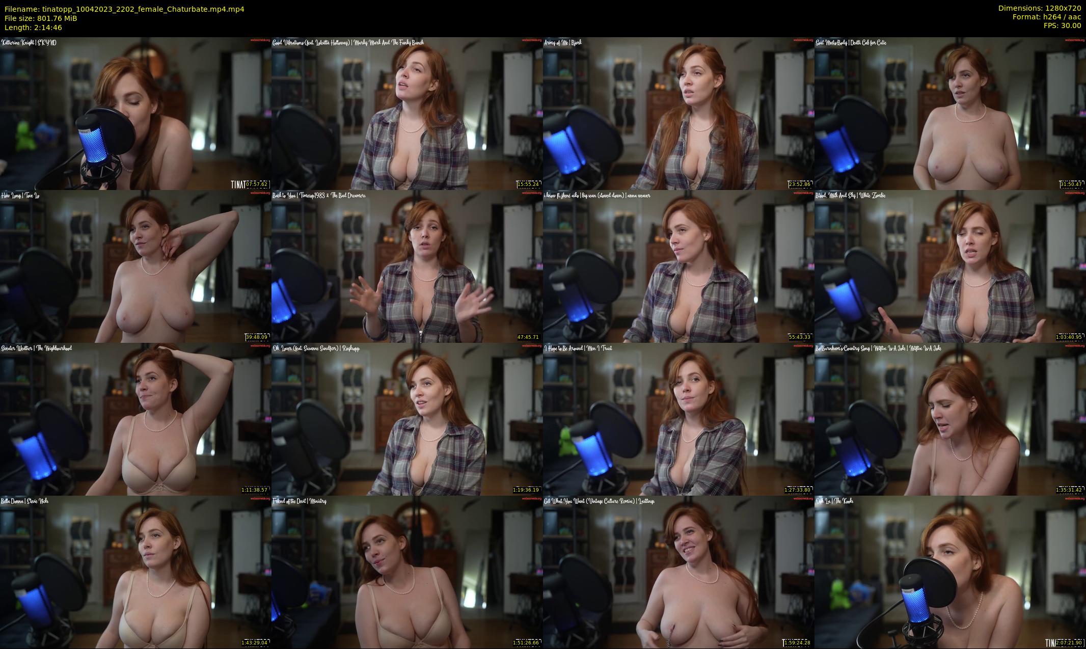 tinatopp — 135 minute Chaturbate female cam show recording, 720p, Apr 10, 2023