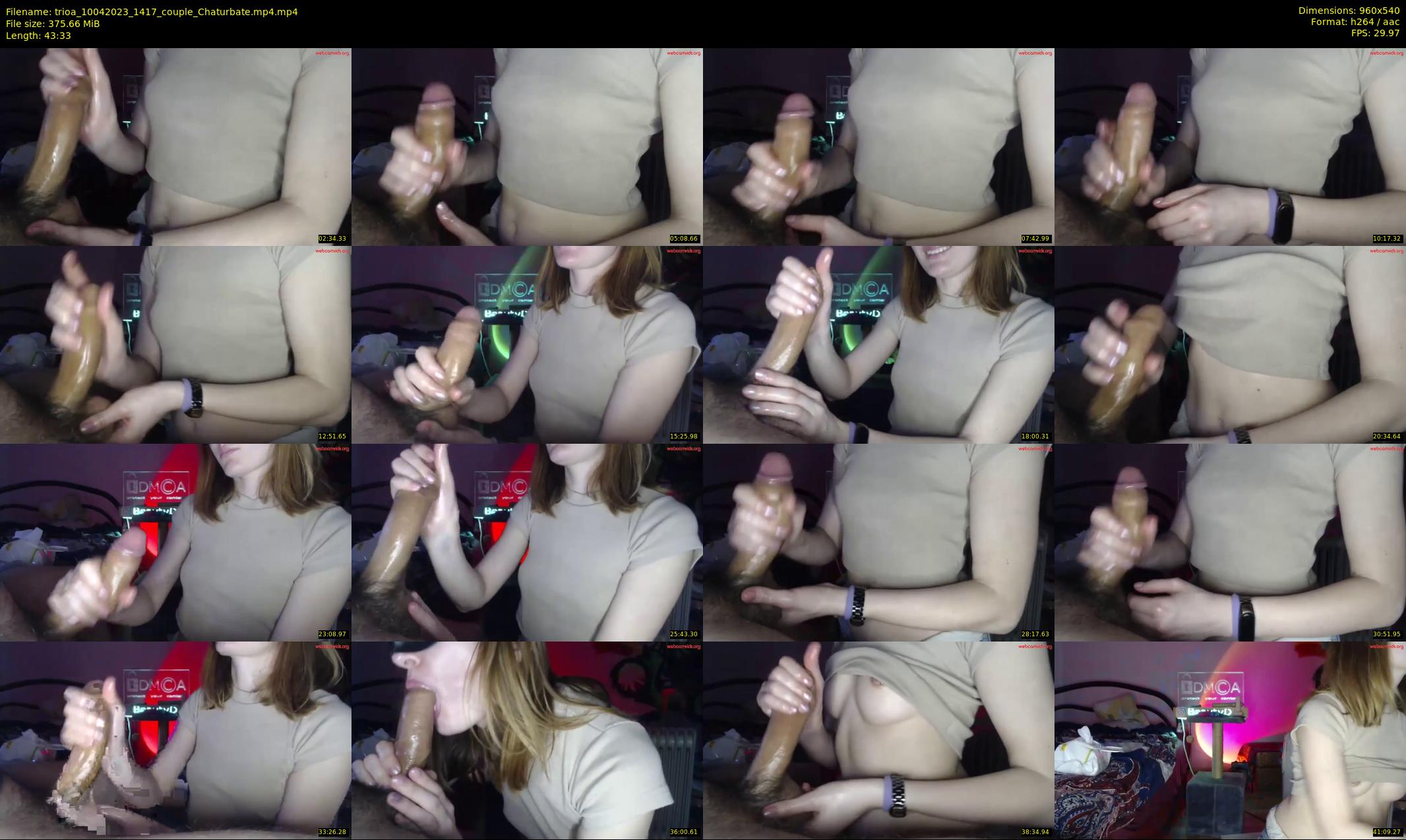 trioa — 44 minute Chaturbate couple cam show recording, 480p, Apr 10, 2023