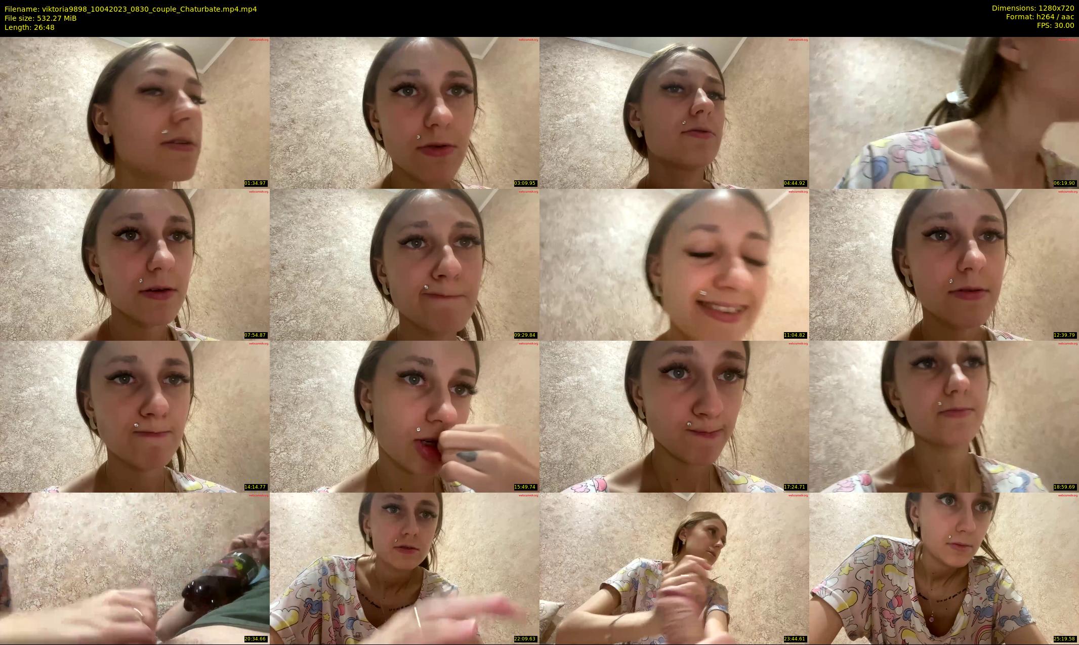 viktoria9898 — 27 minute Chaturbate couple cam show recording, 720p, Apr 10, 2023