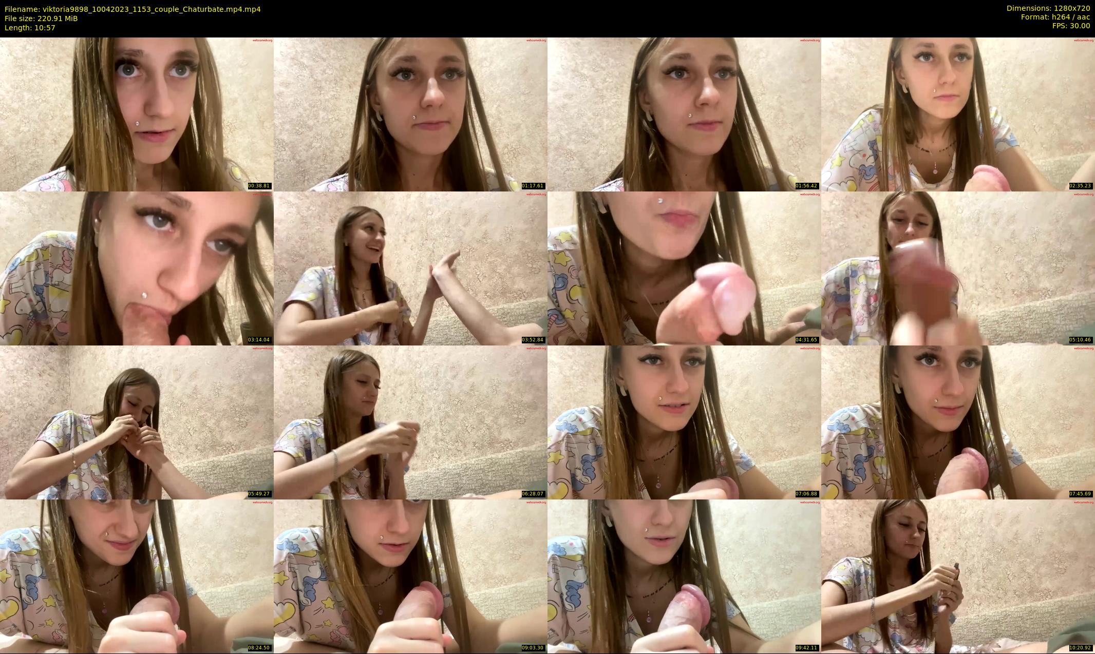 viktoria9898 — 11 minute Chaturbate couple cam show recording, 720p, Apr 10, 2023