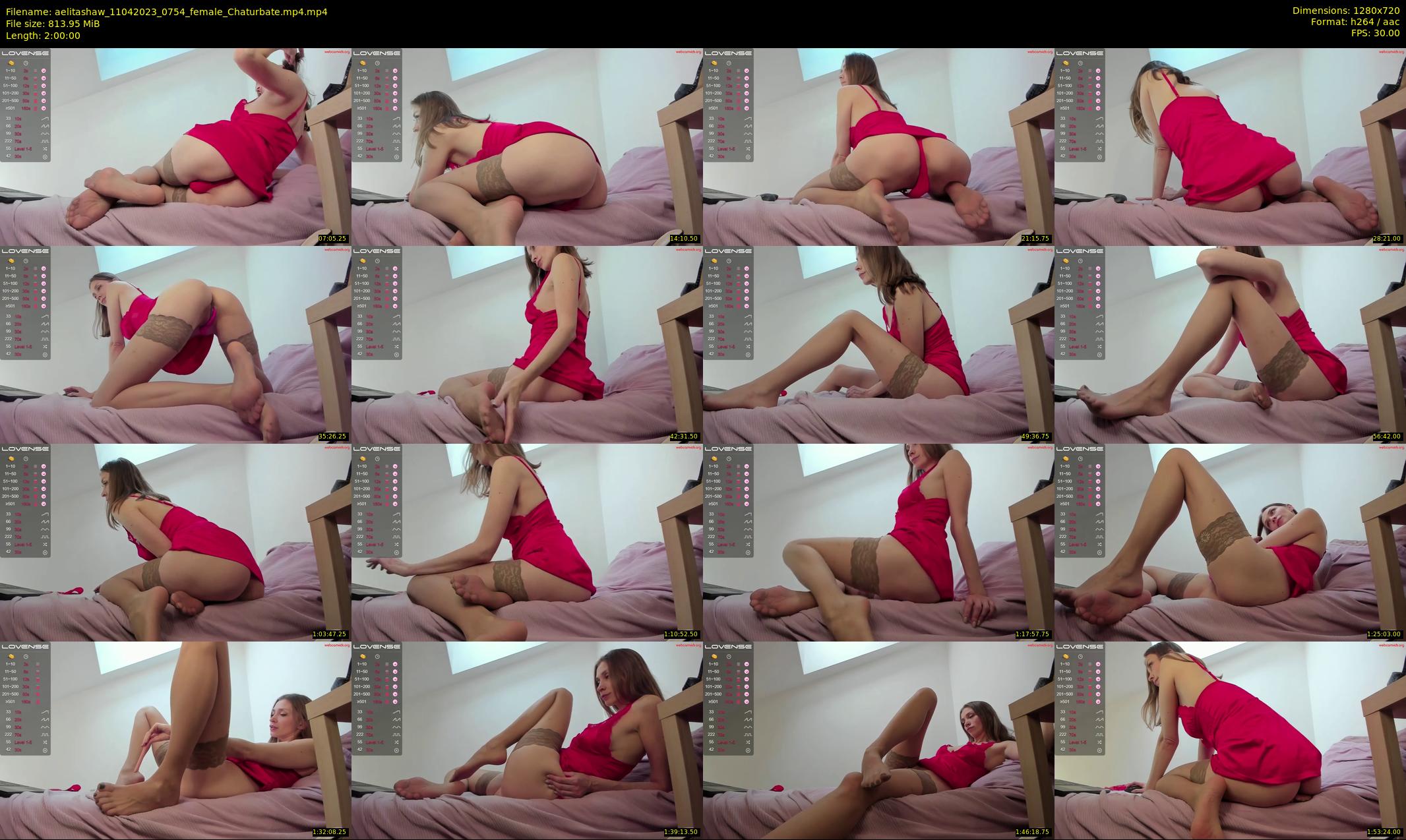 aelitashaw — 120 minute Chaturbate female cam show recording, 720p, Apr 11, 2023