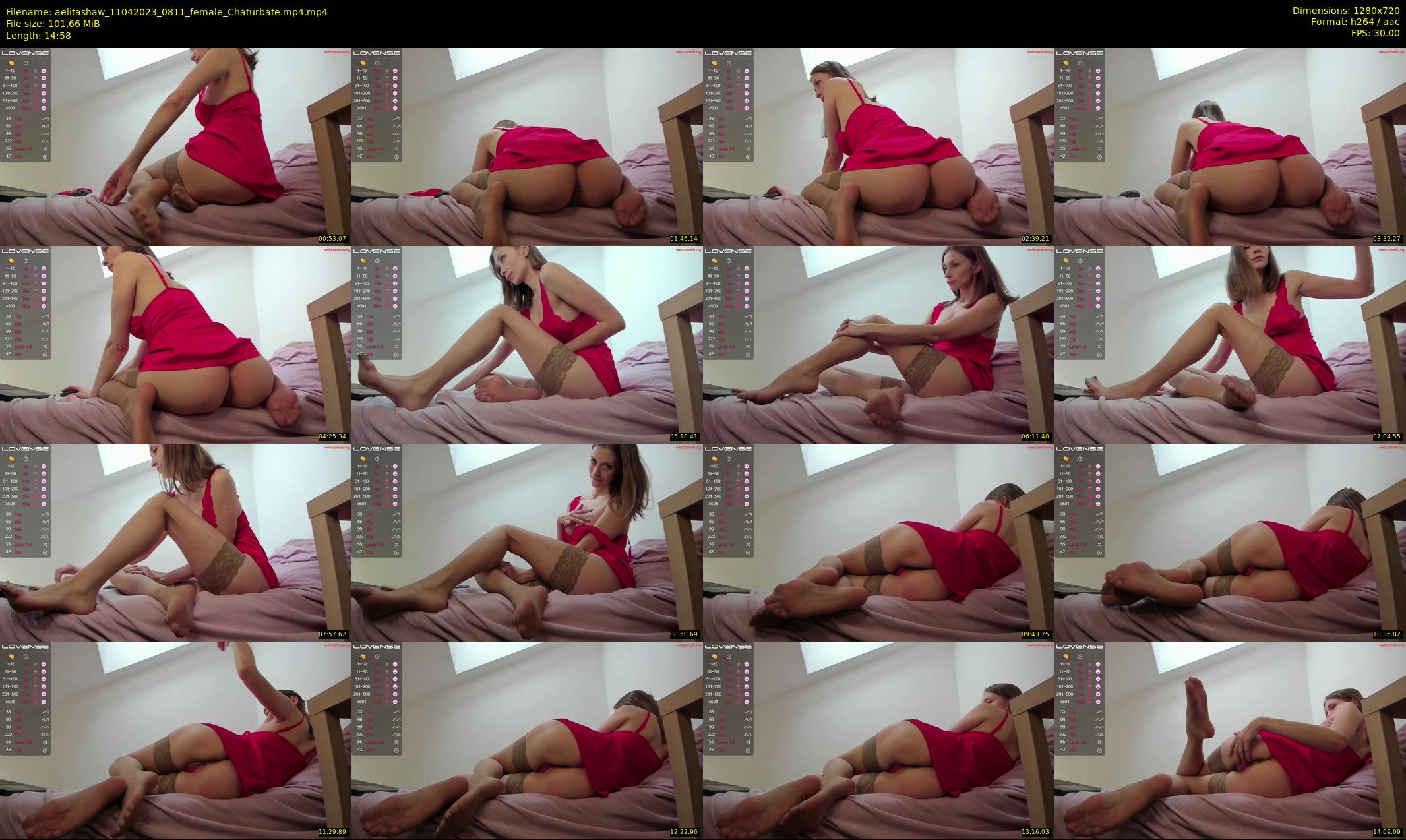 aelitashaw — 15 minute Chaturbate female cam show recording, 720p, Apr 11, 2023