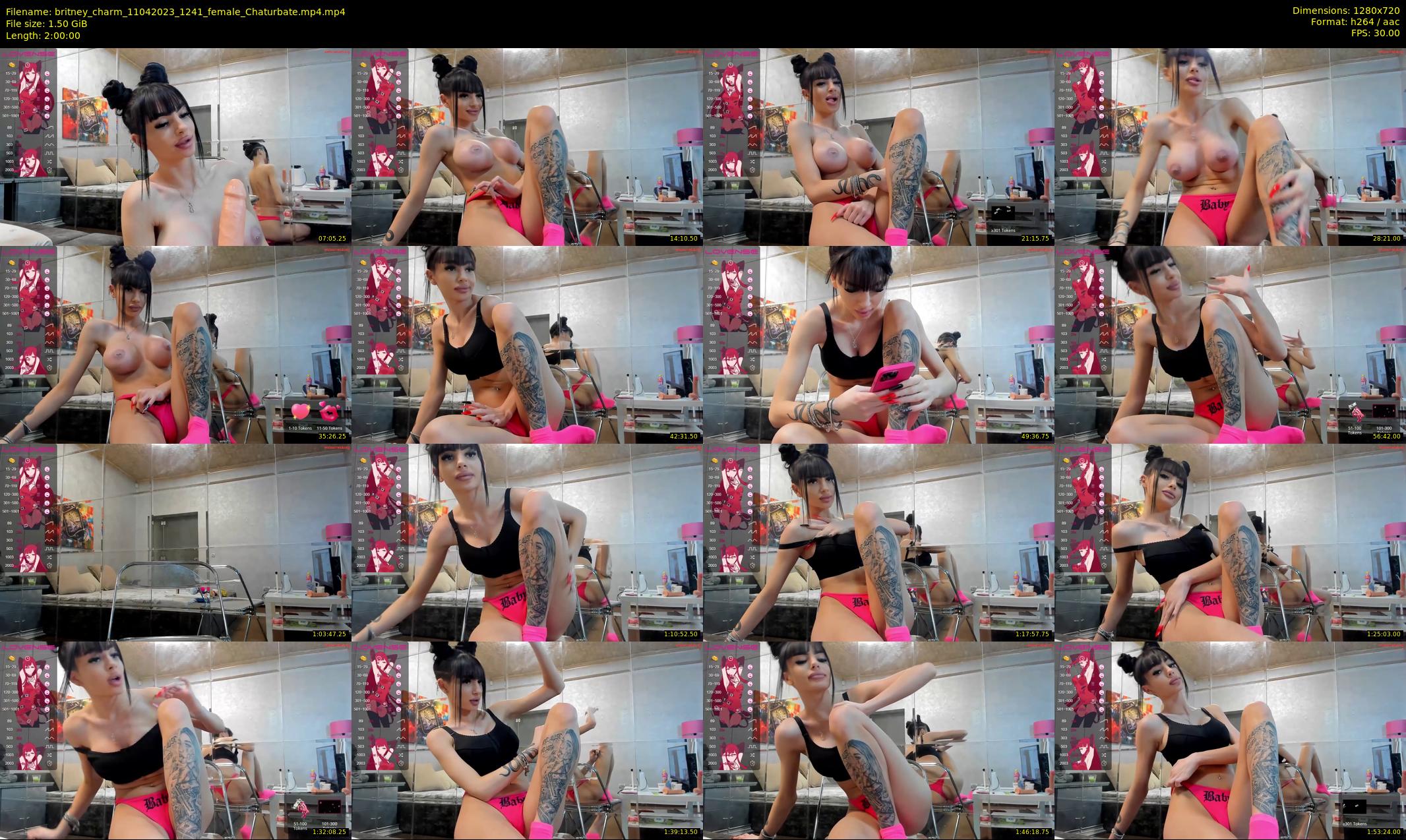 britney_charm — 120 minute Chaturbate female cam show recording, 720p, Apr 11, 2023