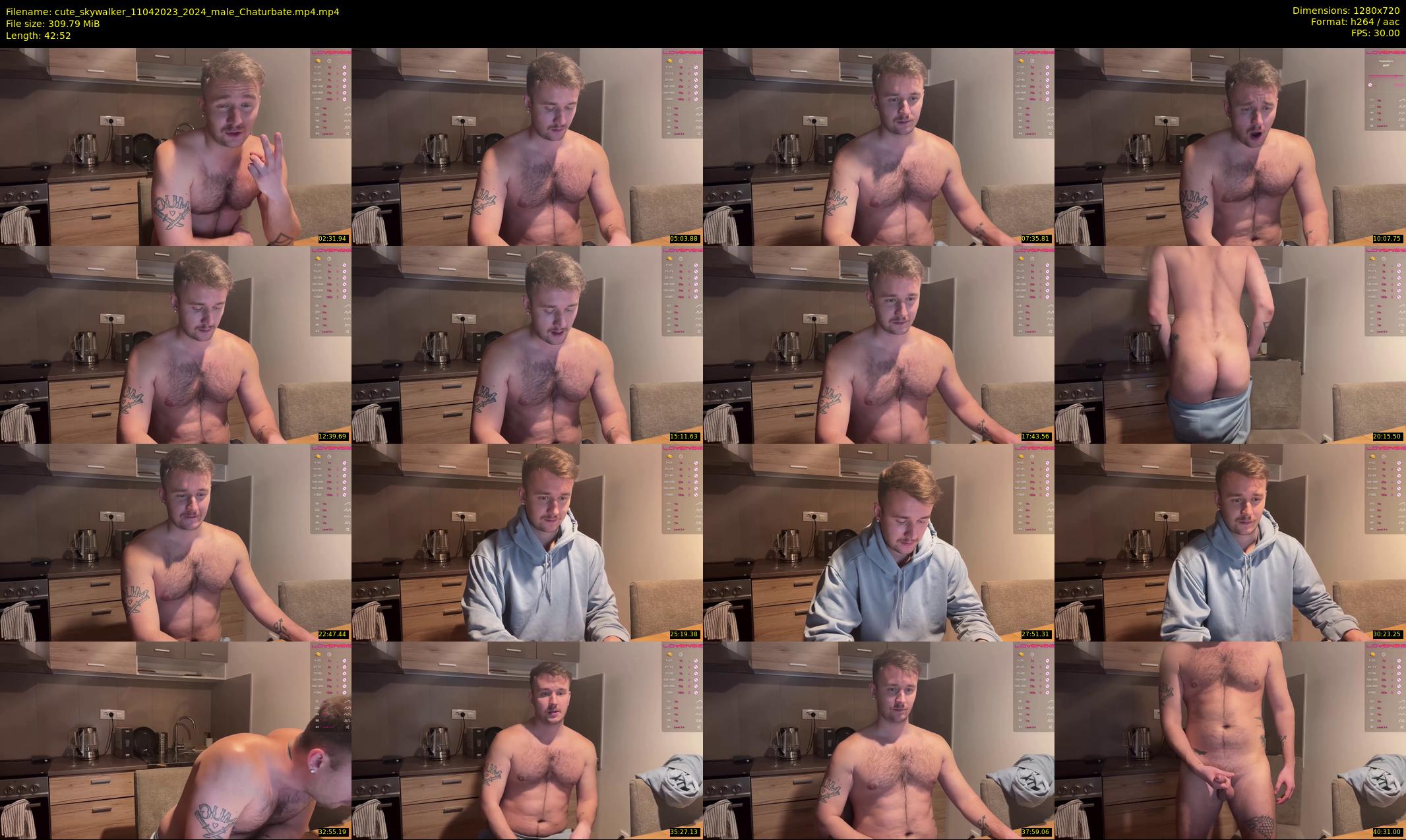 cute_skywalker — 43 minute Chaturbate male cam show recording, 720p, Apr 11, 2023