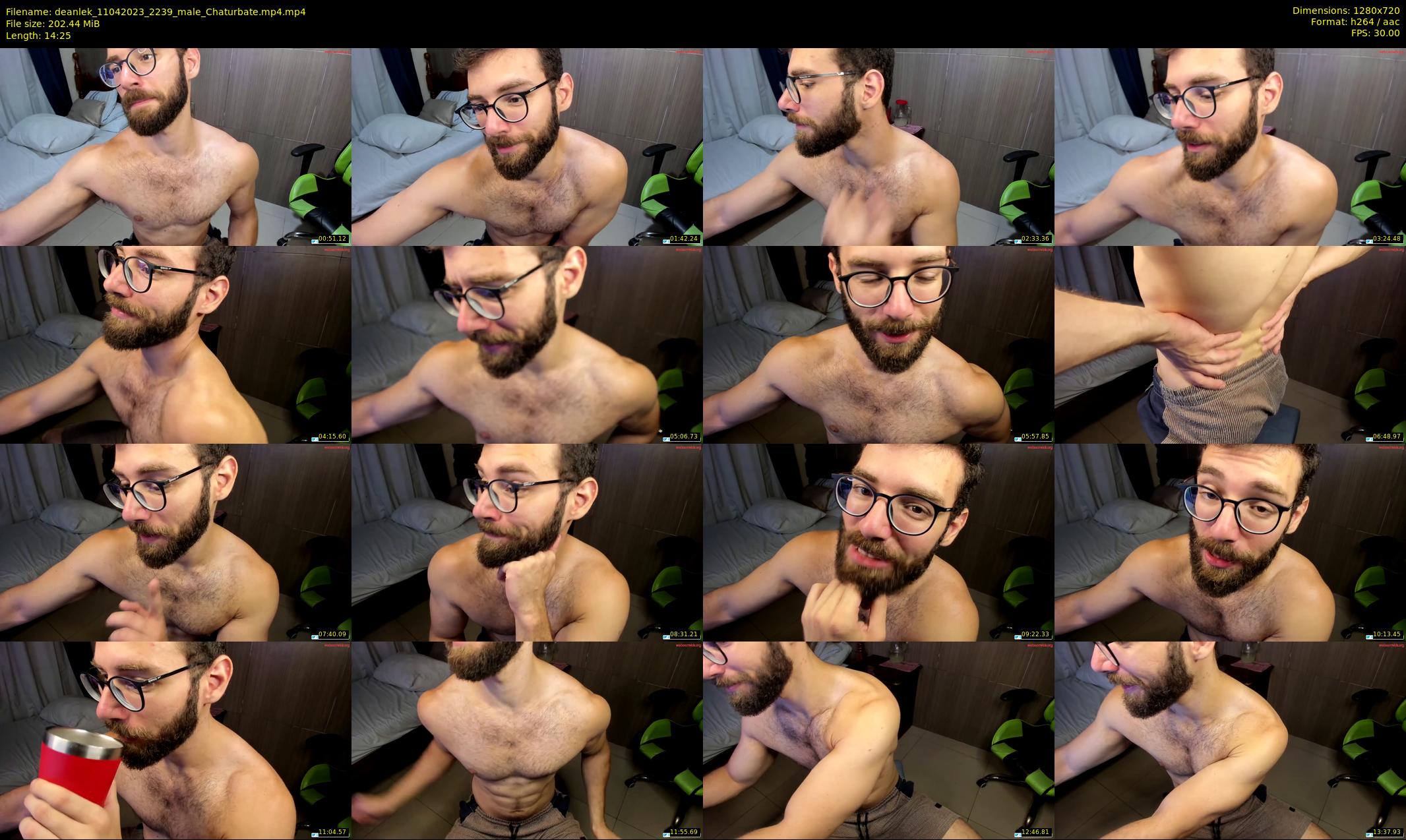 deanlek — 15 minute Chaturbate male cam show recording, 720p, Apr 11, 2023