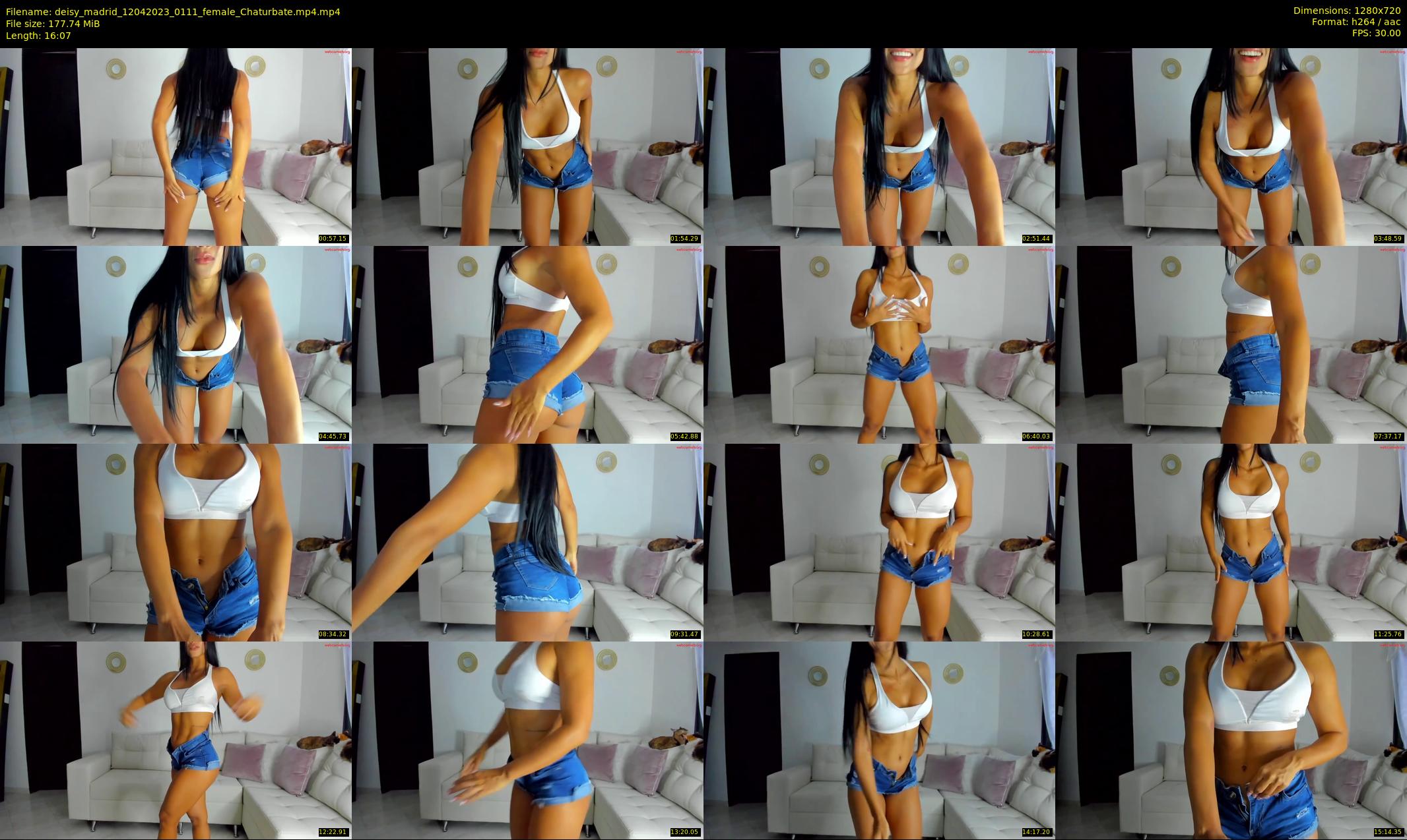 deisy_madrid — 17 minute Chaturbate female cam show recording, 720p, Apr 12, 2023
