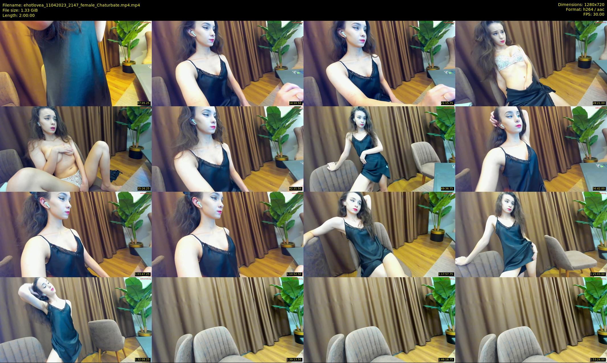 ehotlovea — 120 minute Chaturbate female cam show recording, 720p, Apr 11, 2023