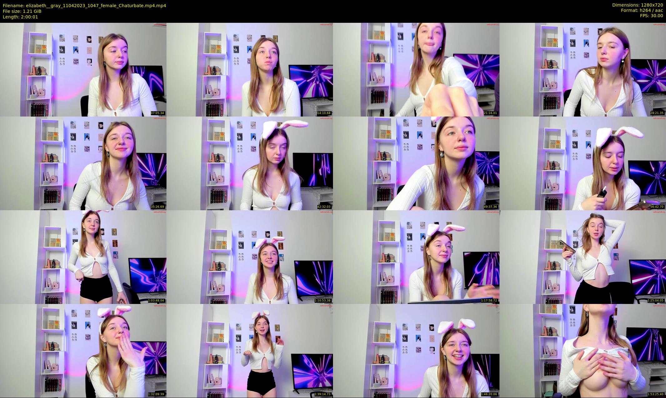 elizabeth__gray — 121 minute Chaturbate female cam show recording, 720p, Apr 11, 2023