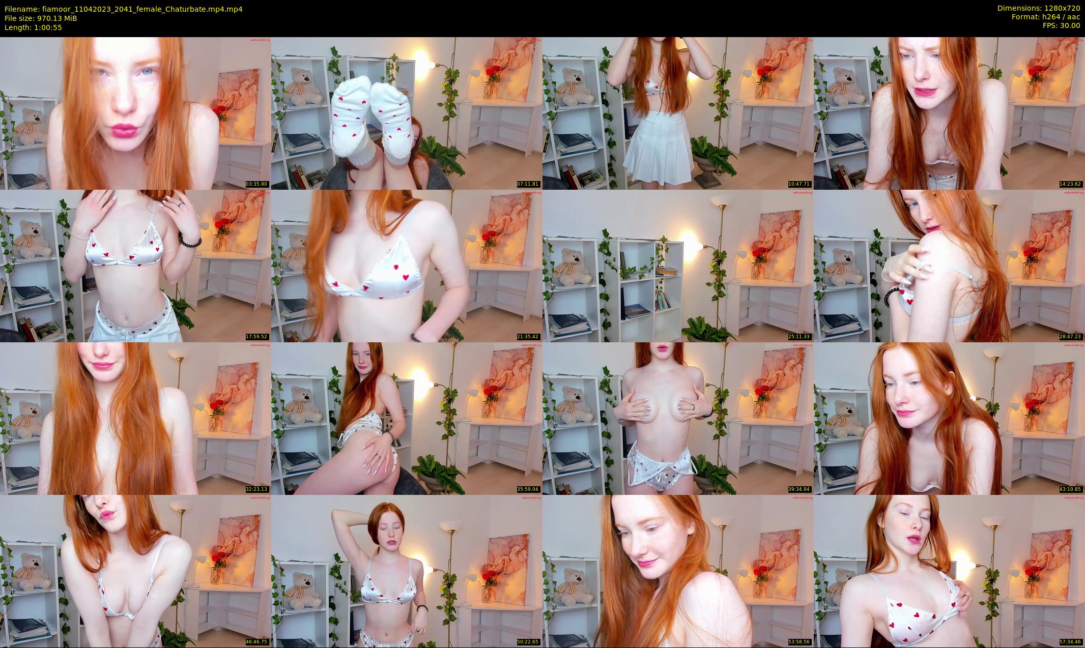 fiamoor — 61 minute Chaturbate female cam show recording, 720p, Apr 11, 2023