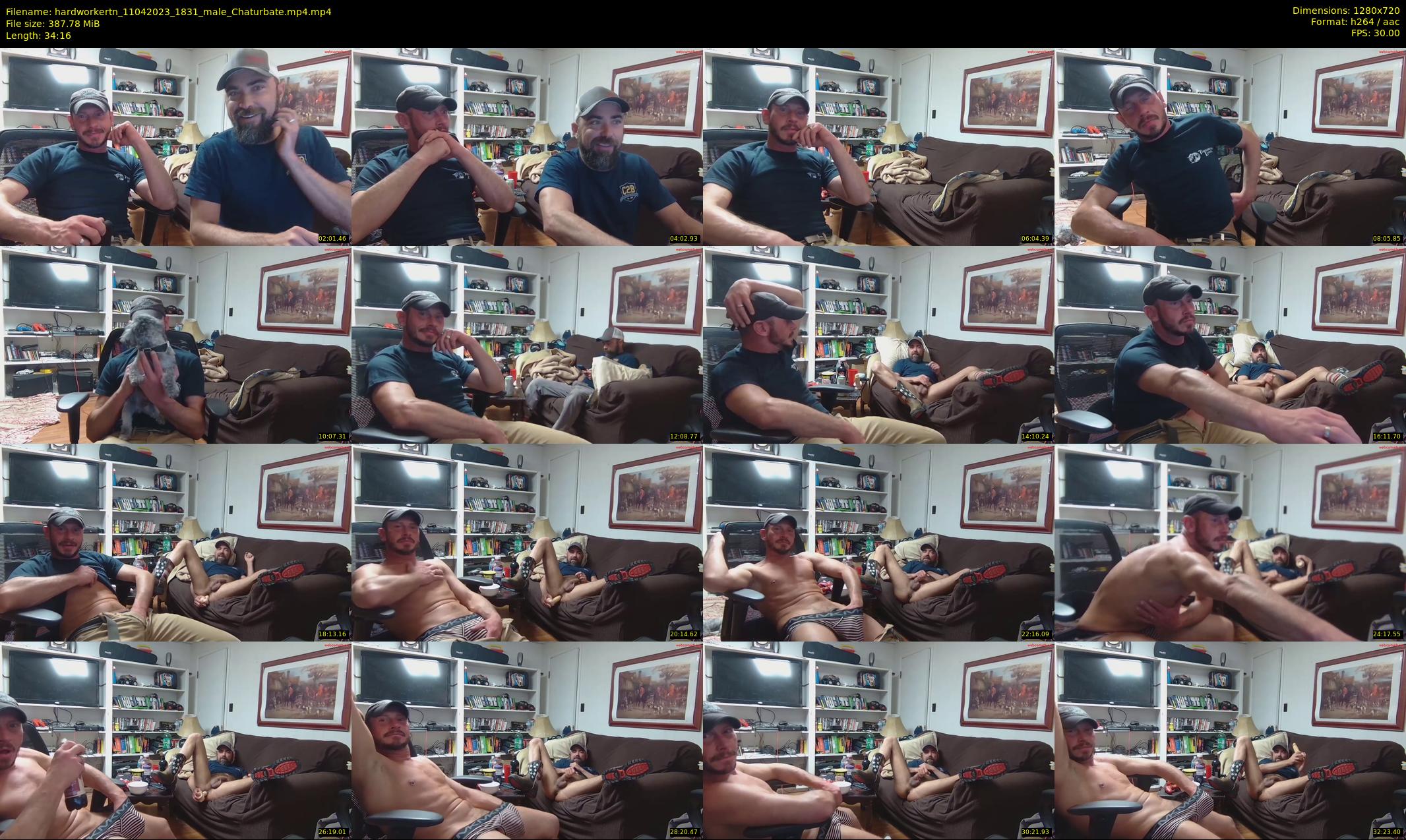 hardworkertn — 35 minute Chaturbate male cam show recording, 720p, Apr 11, 2023