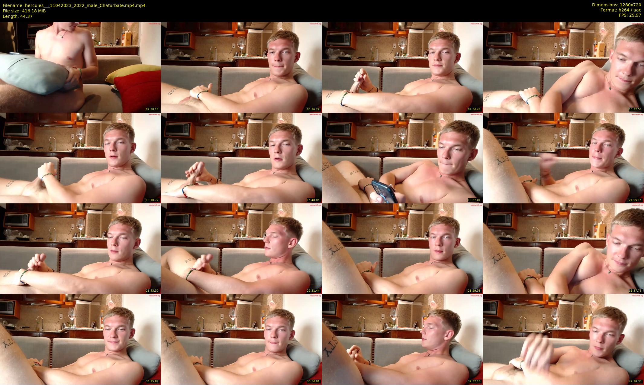hercules__ — 45 minute Chaturbate male cam show recording, 720p, Apr 11, 2023