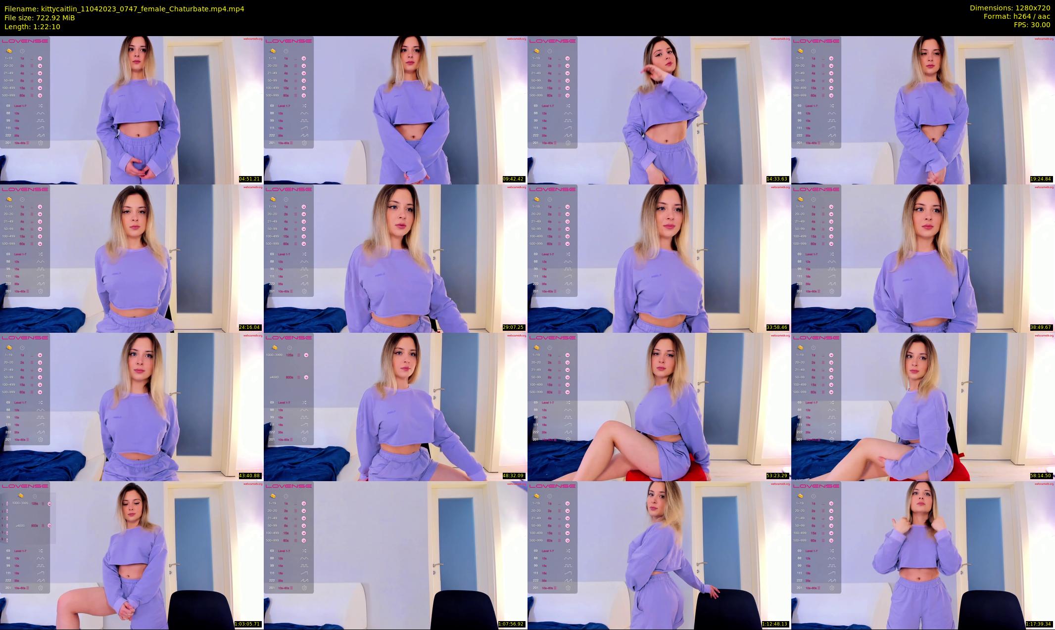 kittycaitlin — 83 minute Chaturbate female cam show recording, 720p, Apr 11, 2023