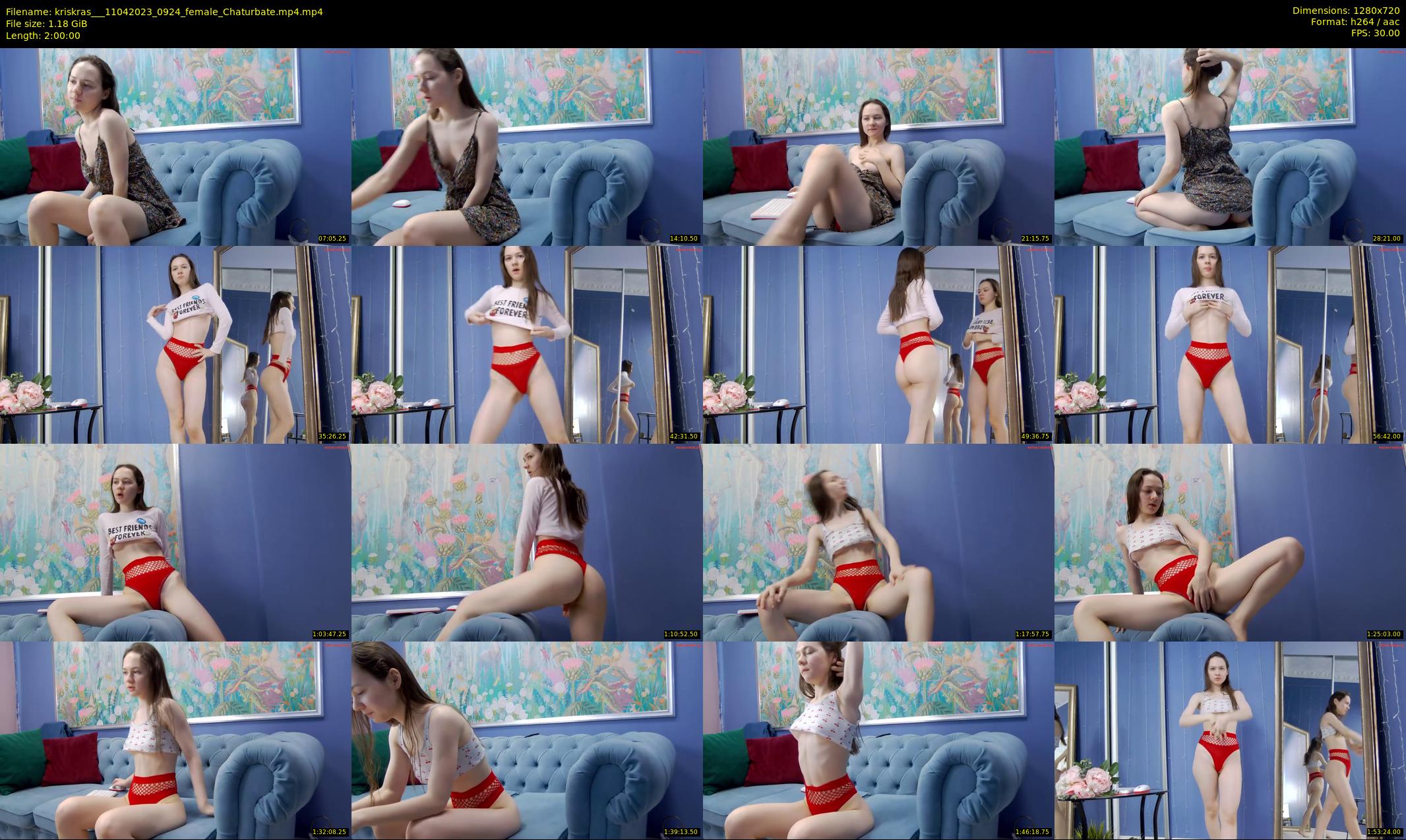 kriskras__ — 120 minute Chaturbate female cam show recording, 720p, Apr 11, 2023