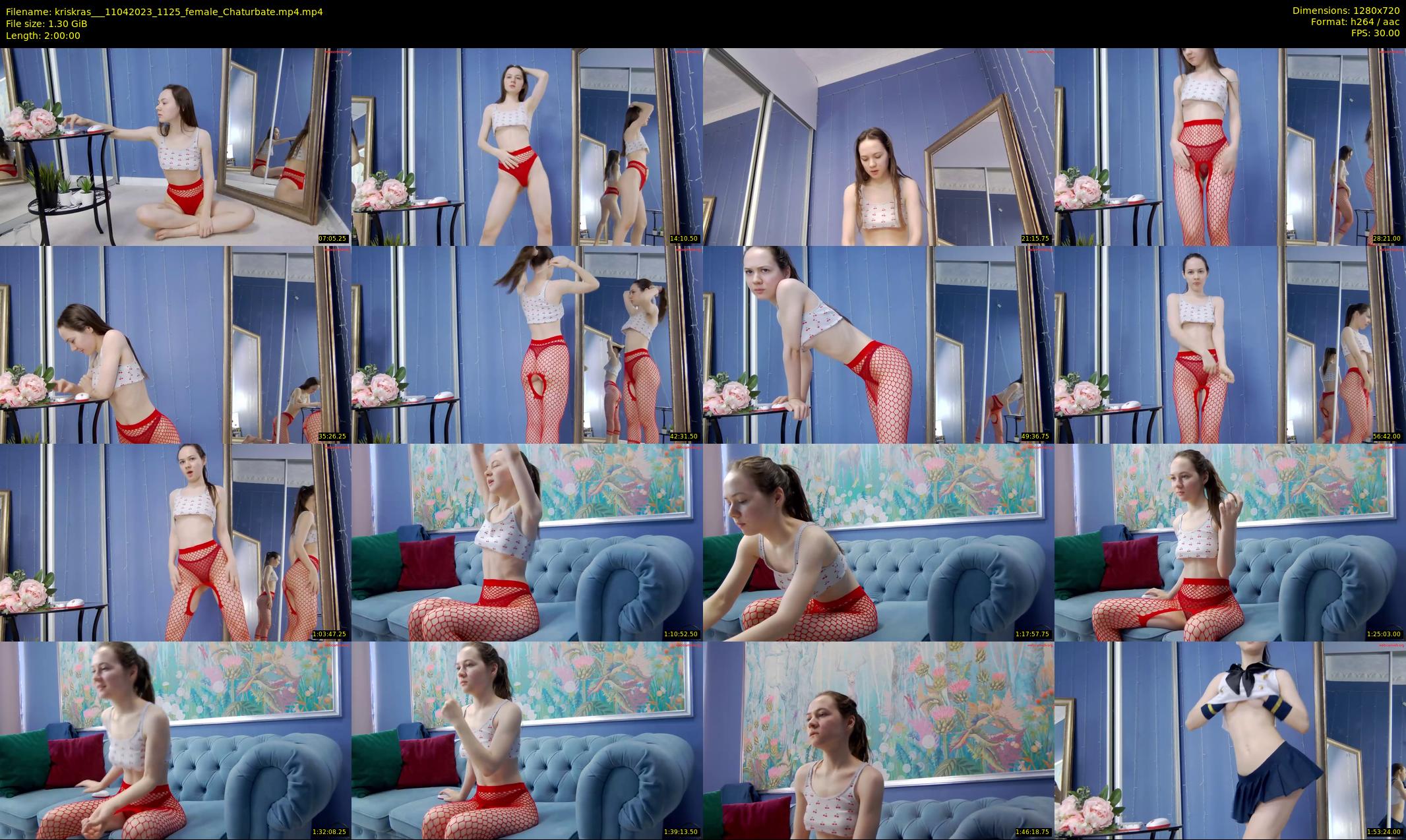 kriskras__ — 120 minute Chaturbate female cam show recording, 720p, Apr 11, 2023