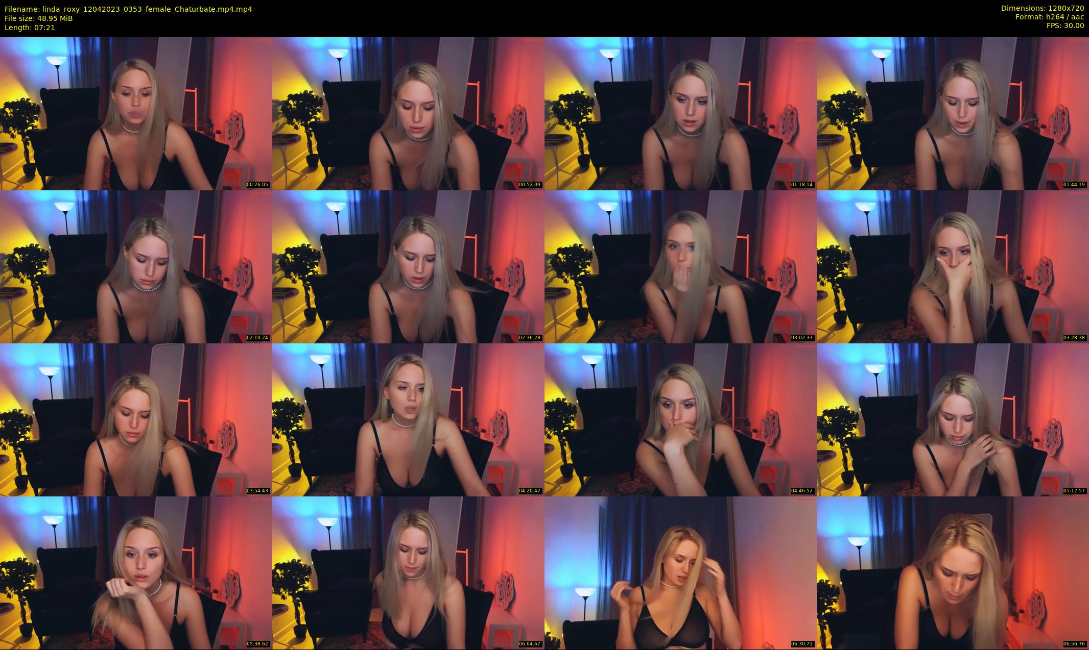 linda_roxy — 8 minute Chaturbate female cam show recording, 720p, Apr 12, 2023