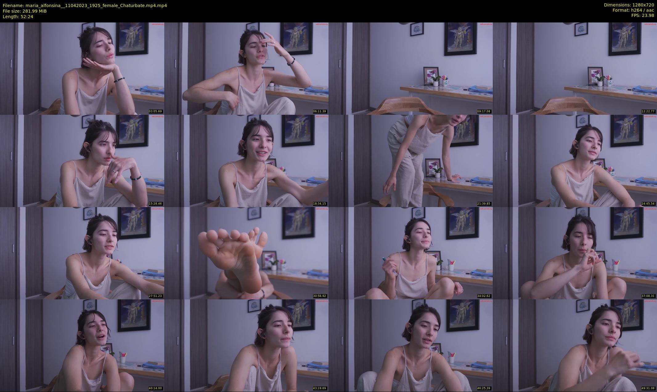 maria_alfonsina_ — 53 minute Chaturbate female cam show recording, 720p, Apr 11, 2023