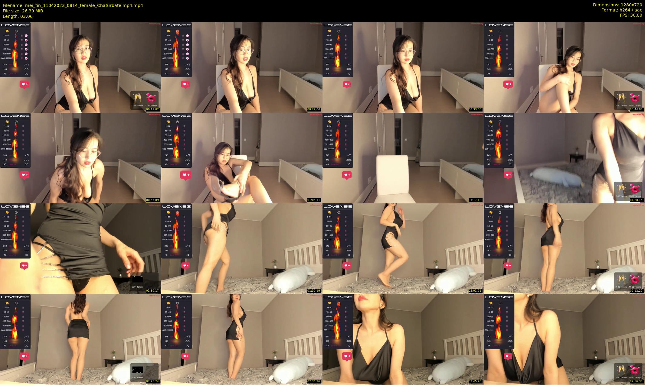 mei_tin — 4 minute Chaturbate female cam show recording, 720p, Apr 11, 2023