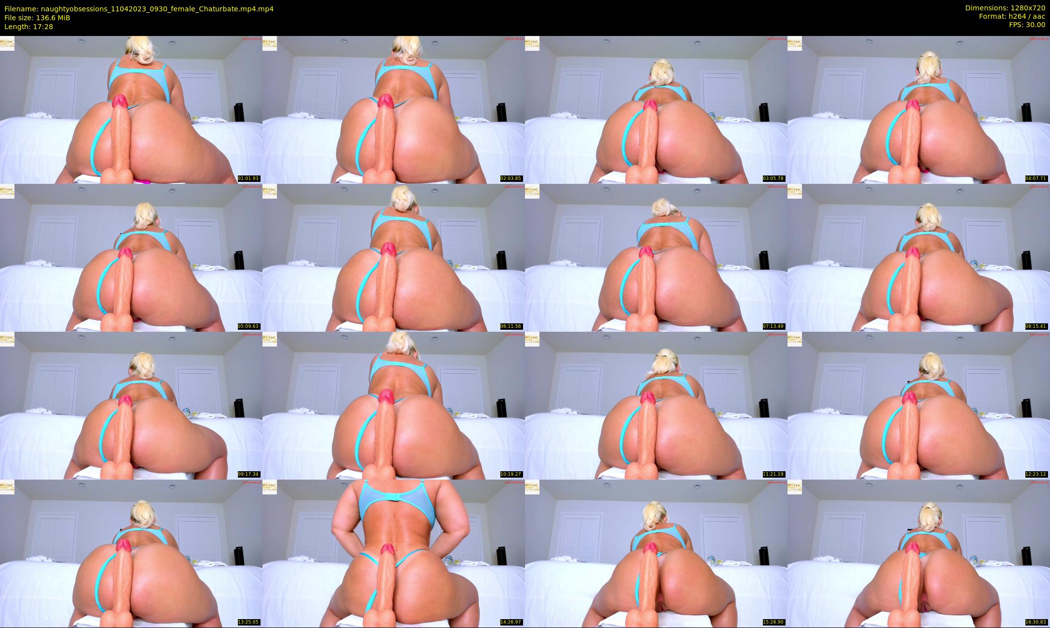 naughtyobsessions — 18 minute Chaturbate female cam show recording, 720p, Apr 11, 2023