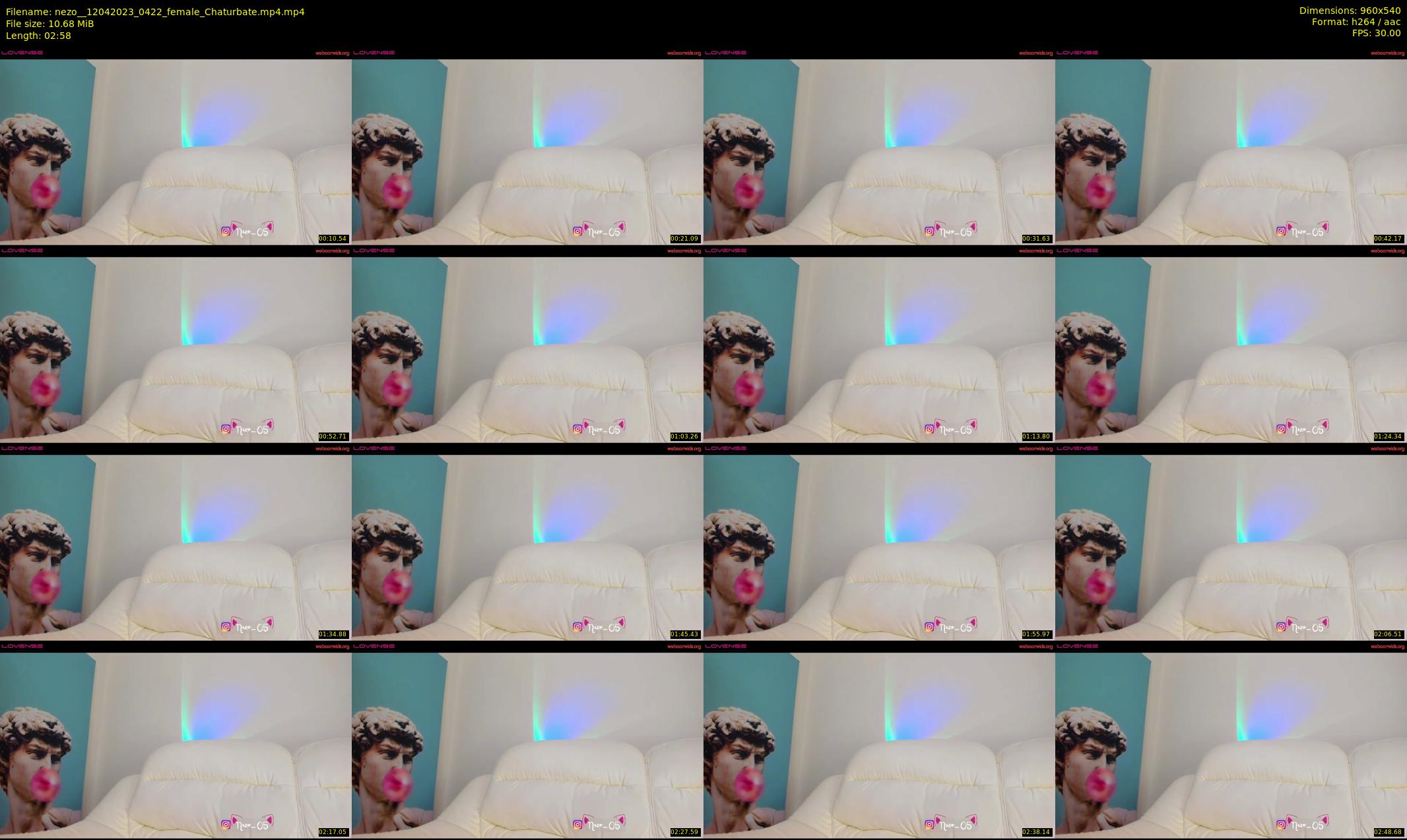 nezo_ — 3 minute Chaturbate female cam show recording, 480p, Apr 12, 2023