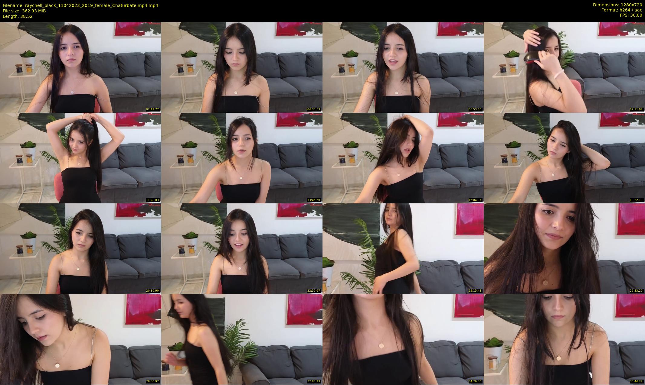 raychell_black — 39 minute Chaturbate female cam show recording, 720p, Apr 11, 2023