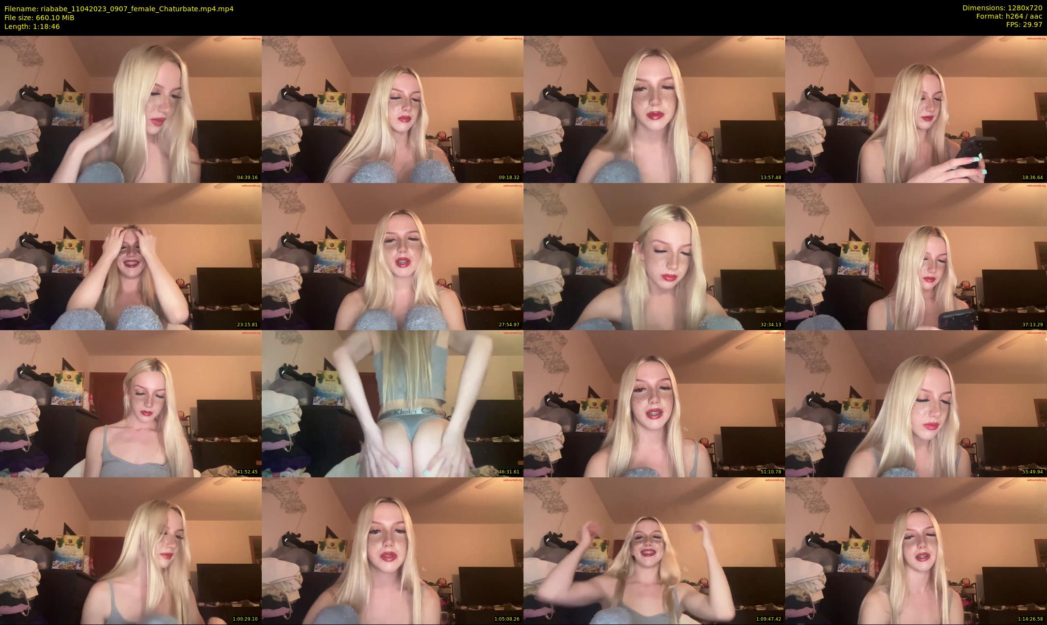 riababe — 79 minute Chaturbate female cam show recording, 720p, Apr 11, 2023