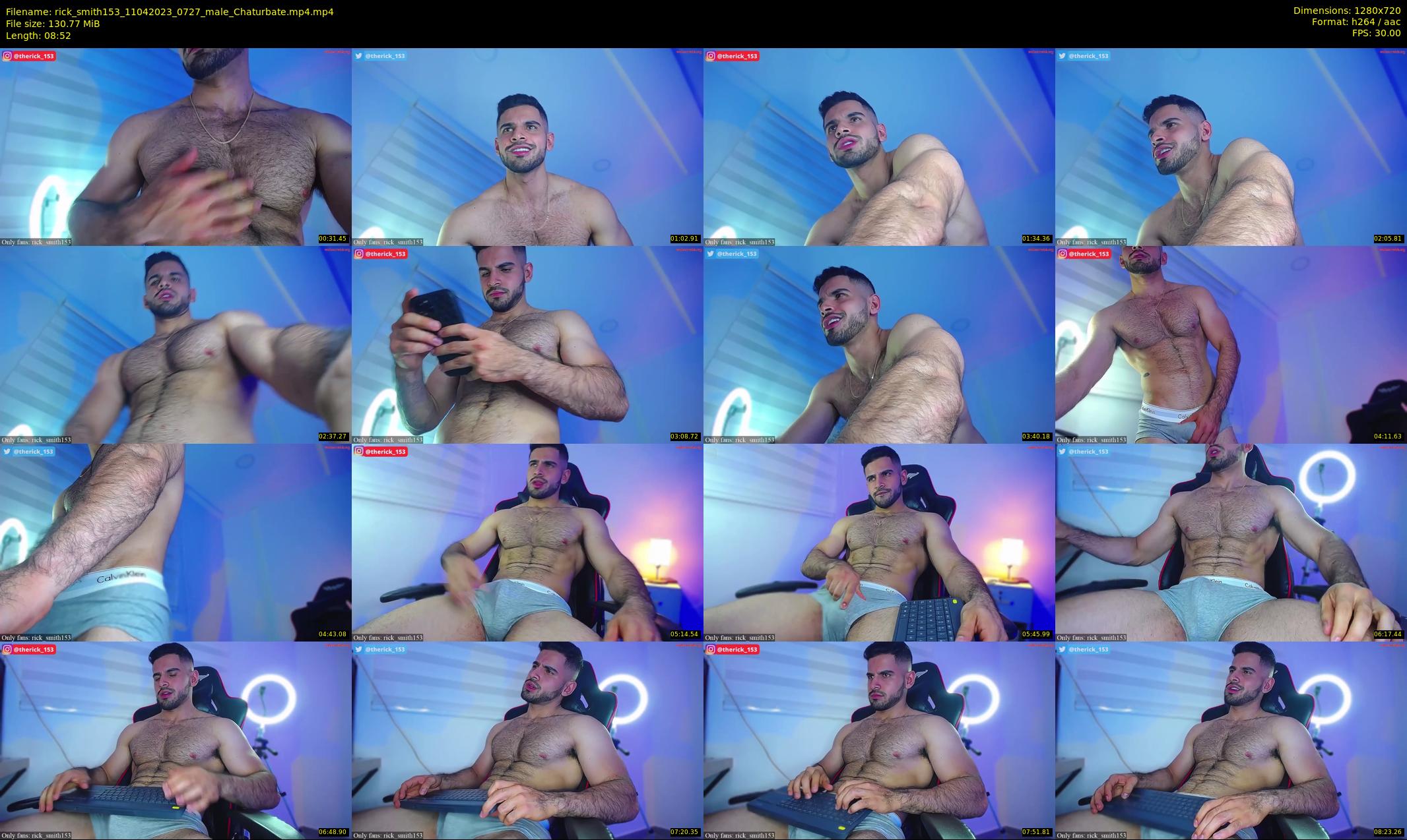 rick_smith153 — 9 minute Chaturbate male cam show recording, 720p, Apr 11, 2023
