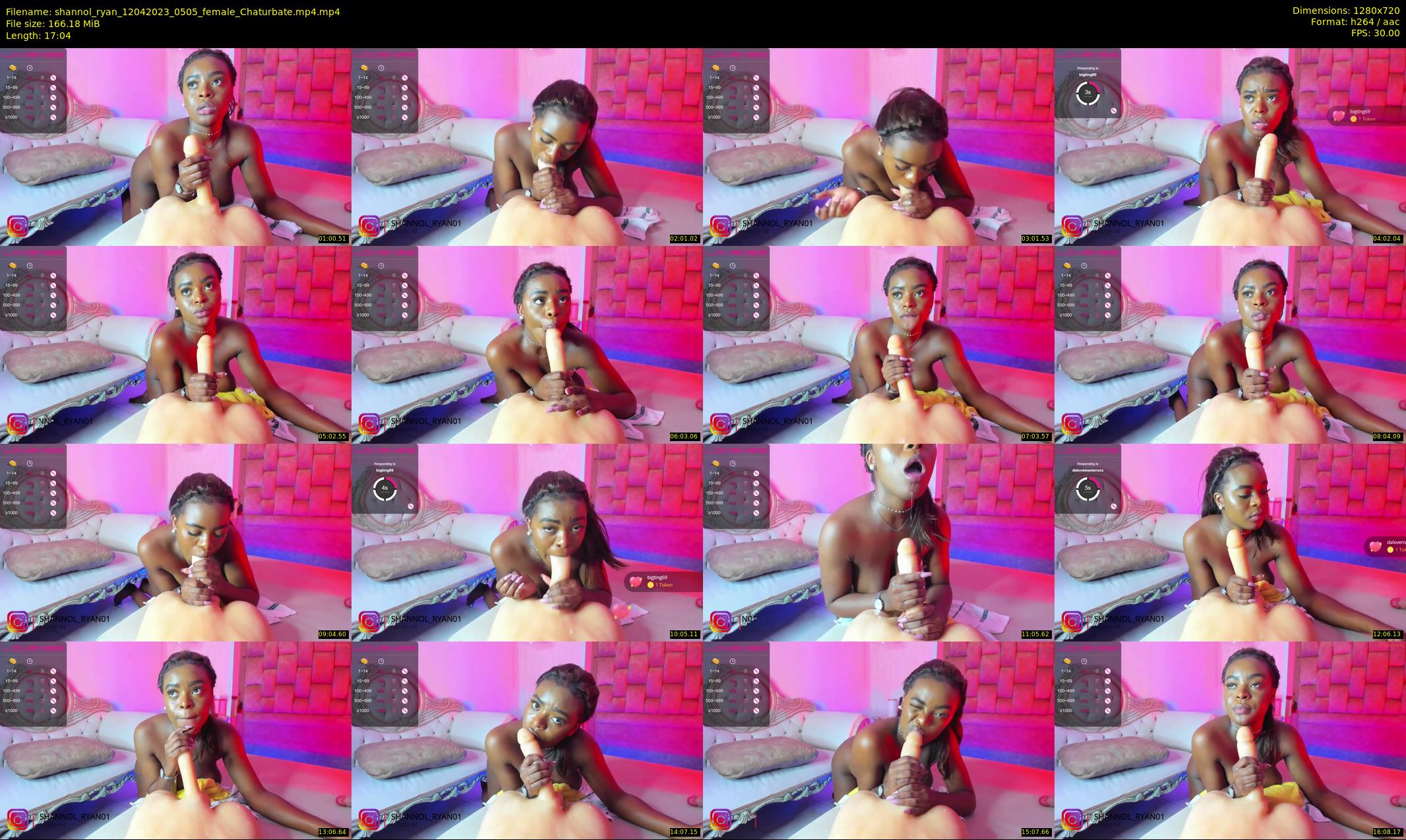 shannol_ryan — 18 minute Chaturbate female cam show recording, 720p, Apr 12, 2023