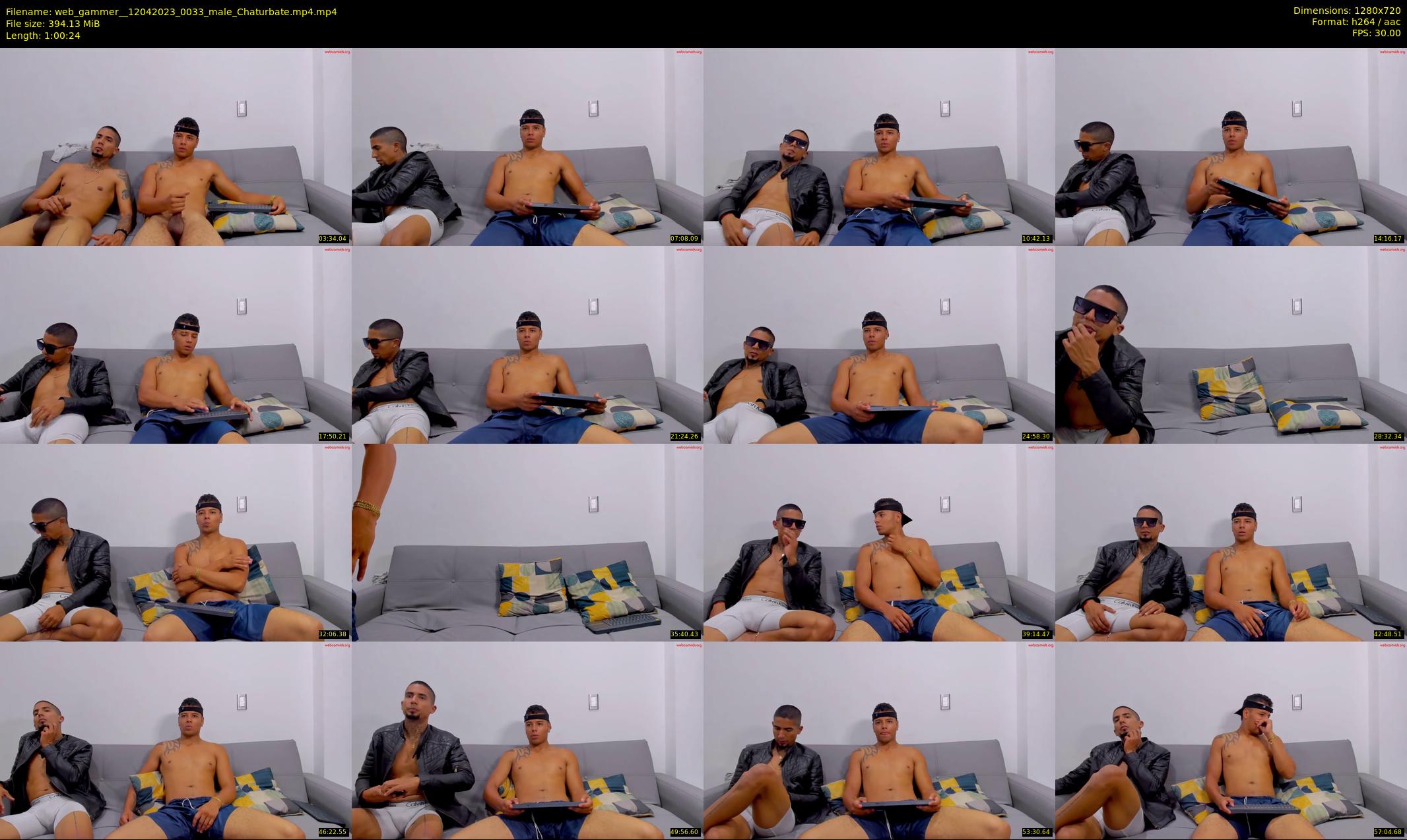 web_gammer_ — 61 minute Chaturbate male cam show recording, 720p, Apr 12, 2023