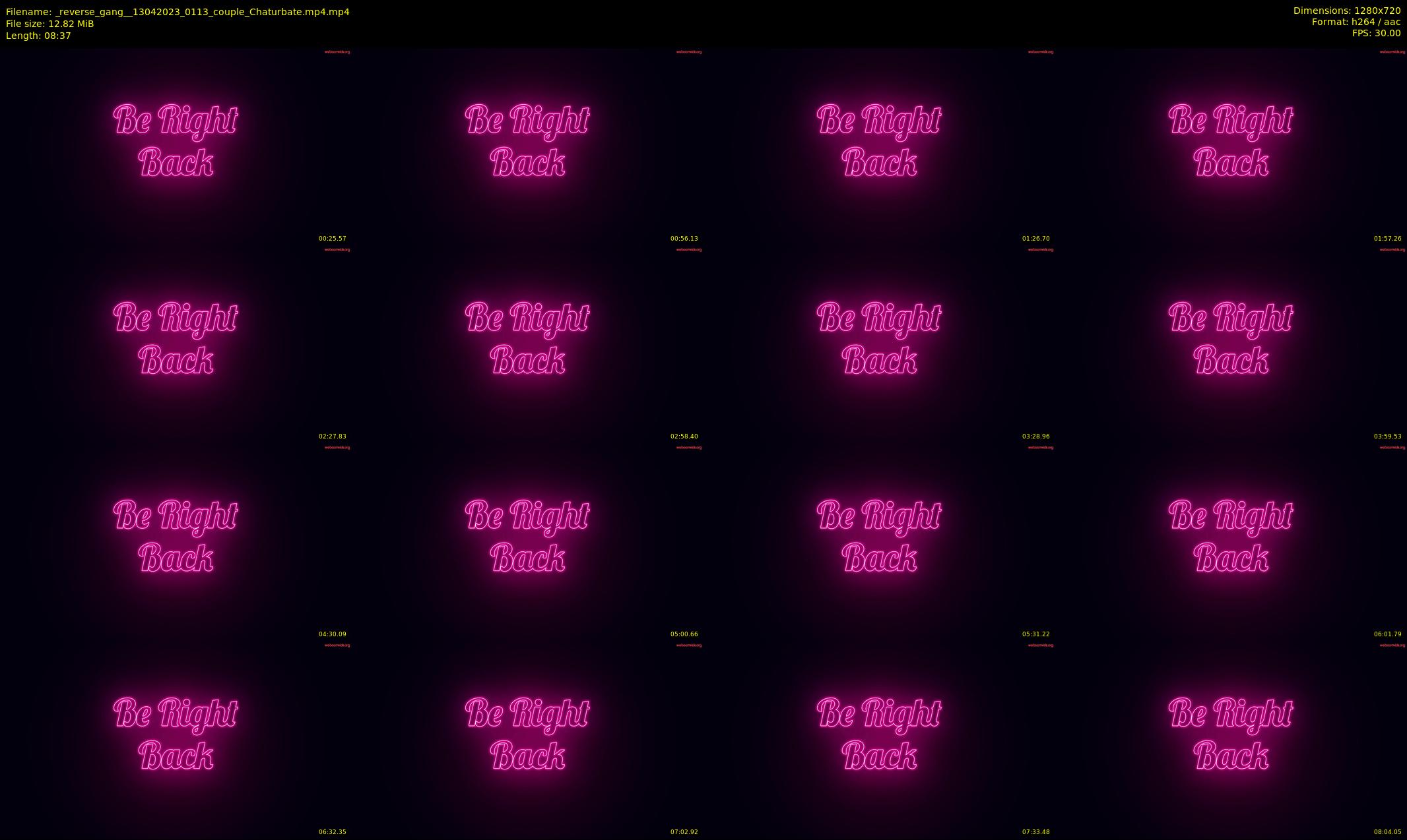 _reverse_gang_ — 9 minute Chaturbate couple cam show recording, 720p, Apr 13, 2023