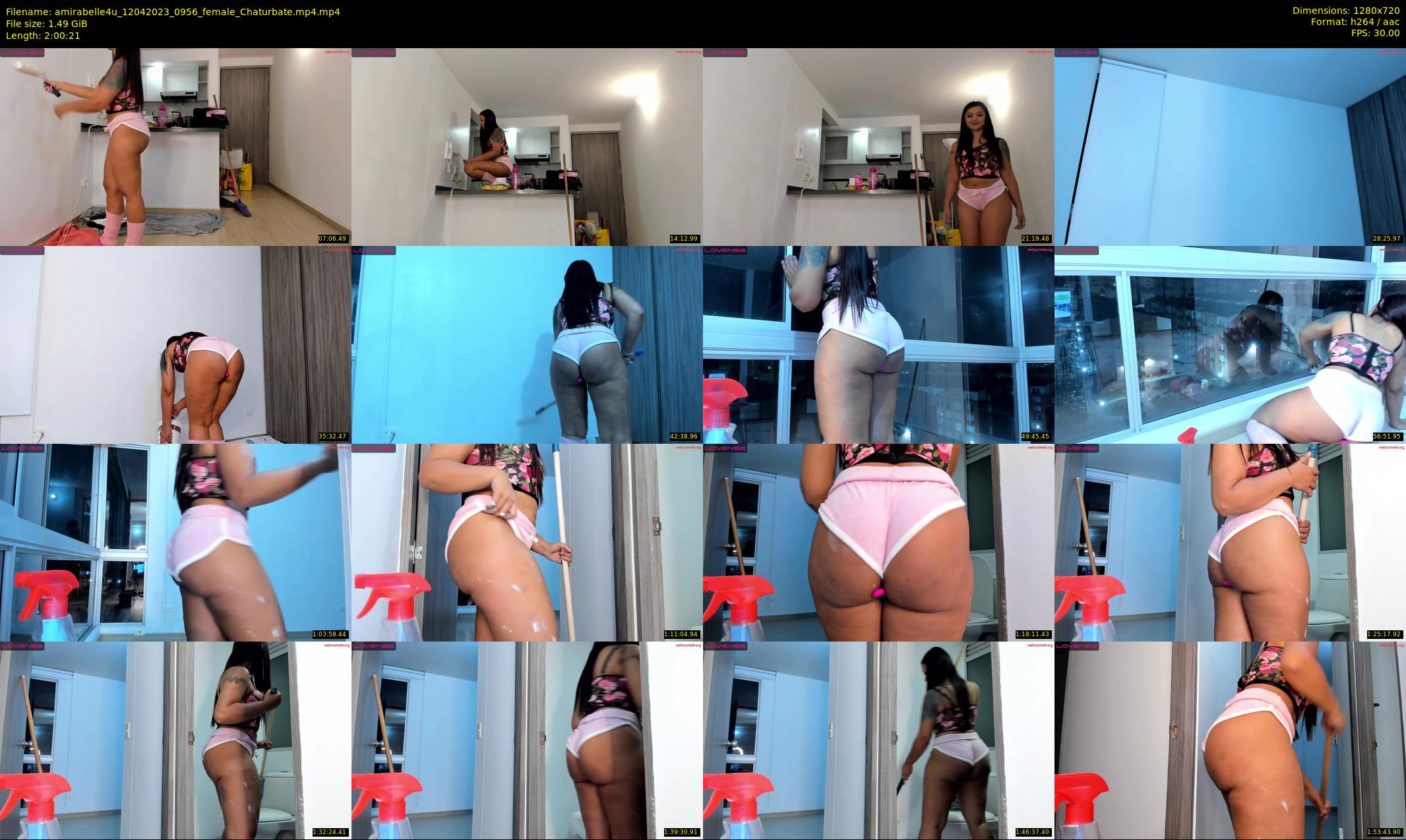 amirabelle4u — 121 minute Chaturbate female cam show recording, 720p, Apr 12, 2023