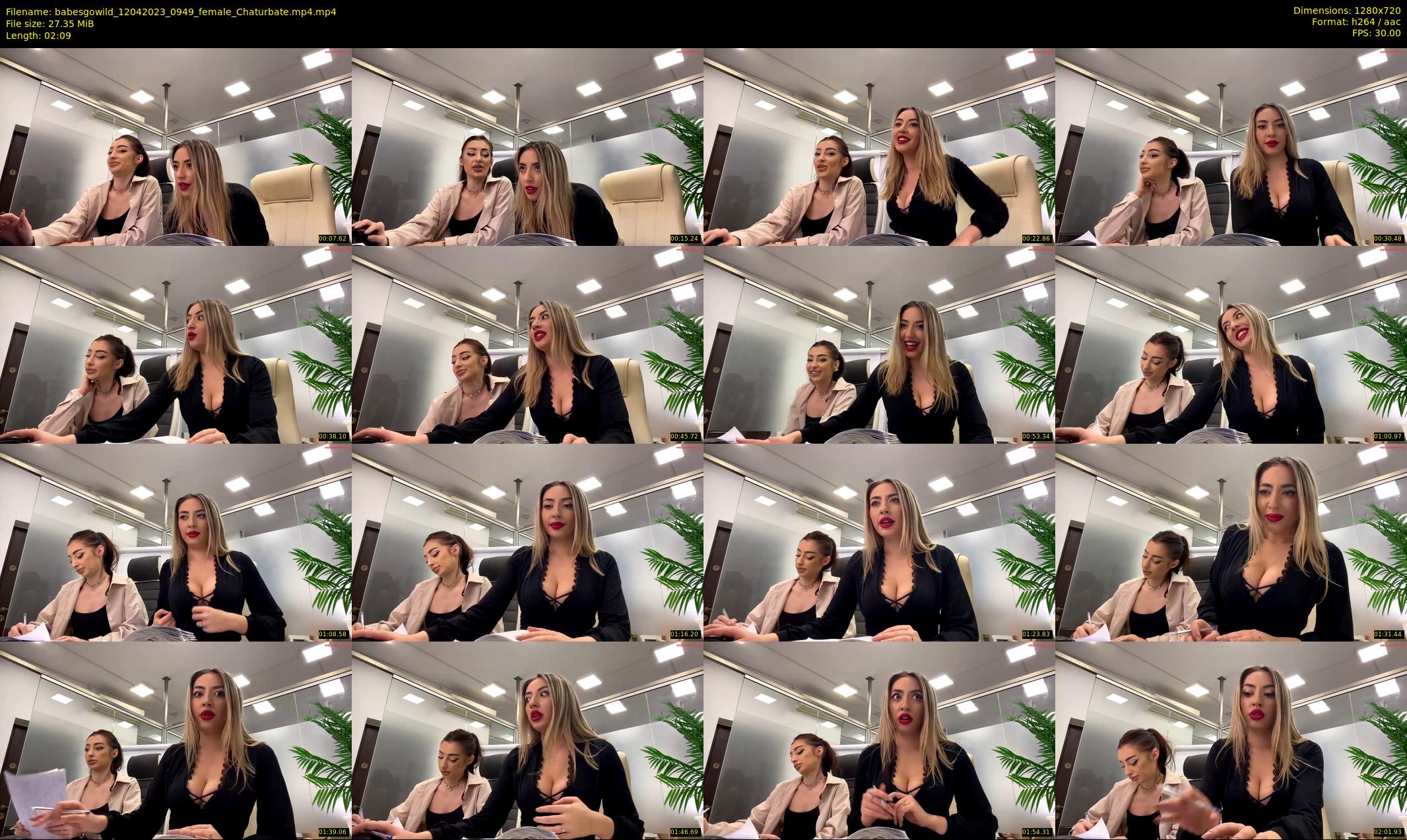 babesgowild — 3 minute Chaturbate couple cam show recording, 720p, Apr 12, 2023