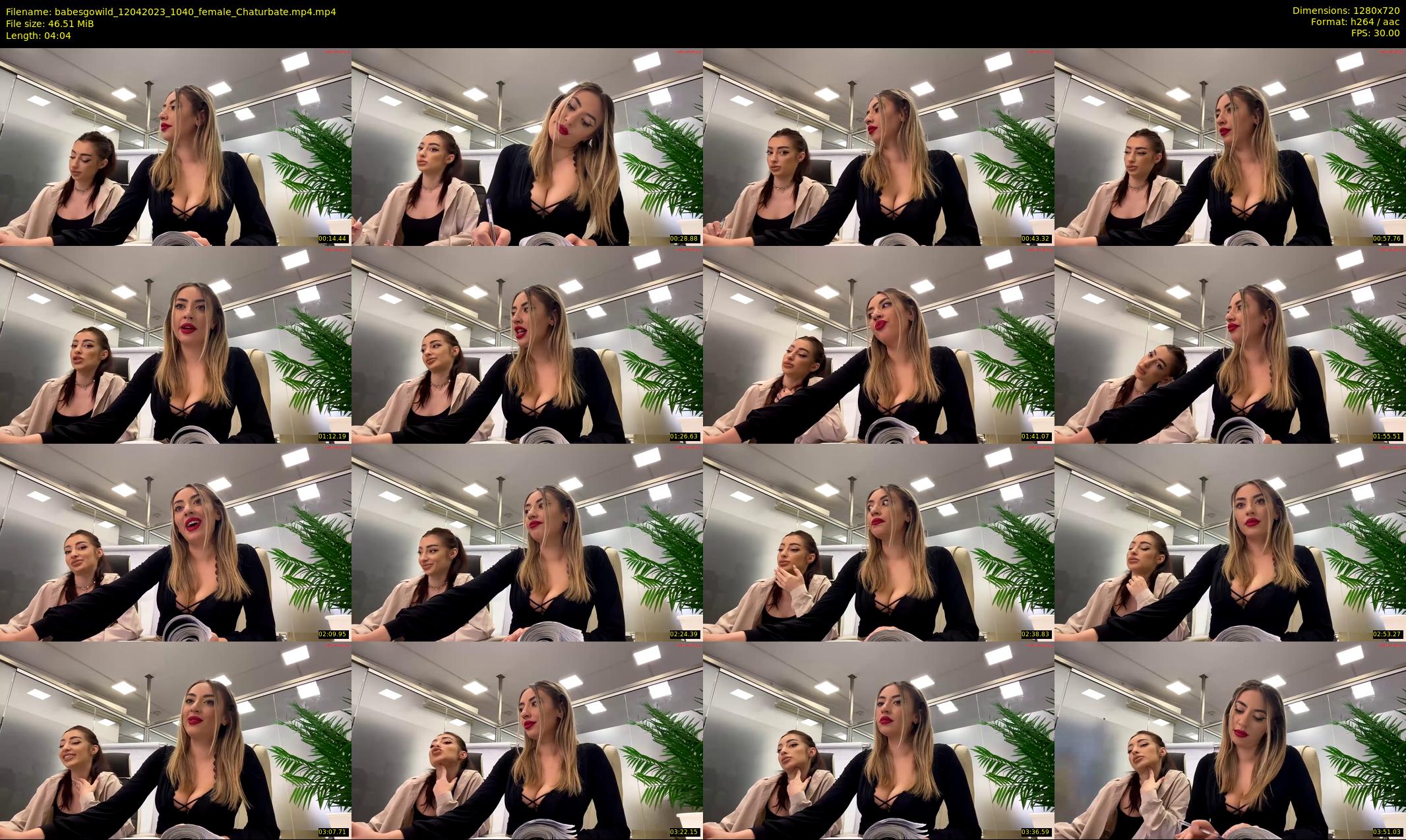 babesgowild — 5 minute Chaturbate couple cam show recording, 720p, Apr 12, 2023