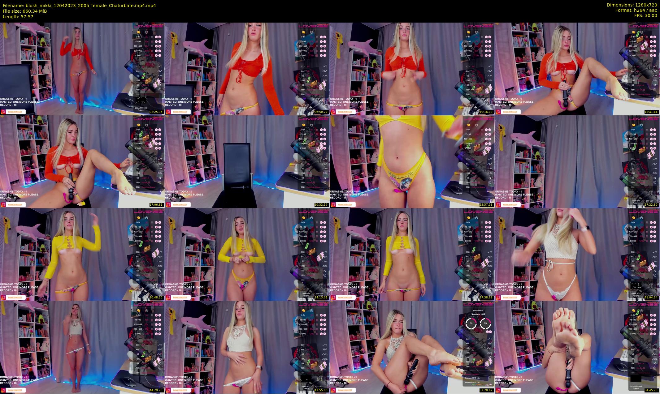 blush_mikki — 58 minute Chaturbate female cam show recording, 720p, Apr 12, 2023