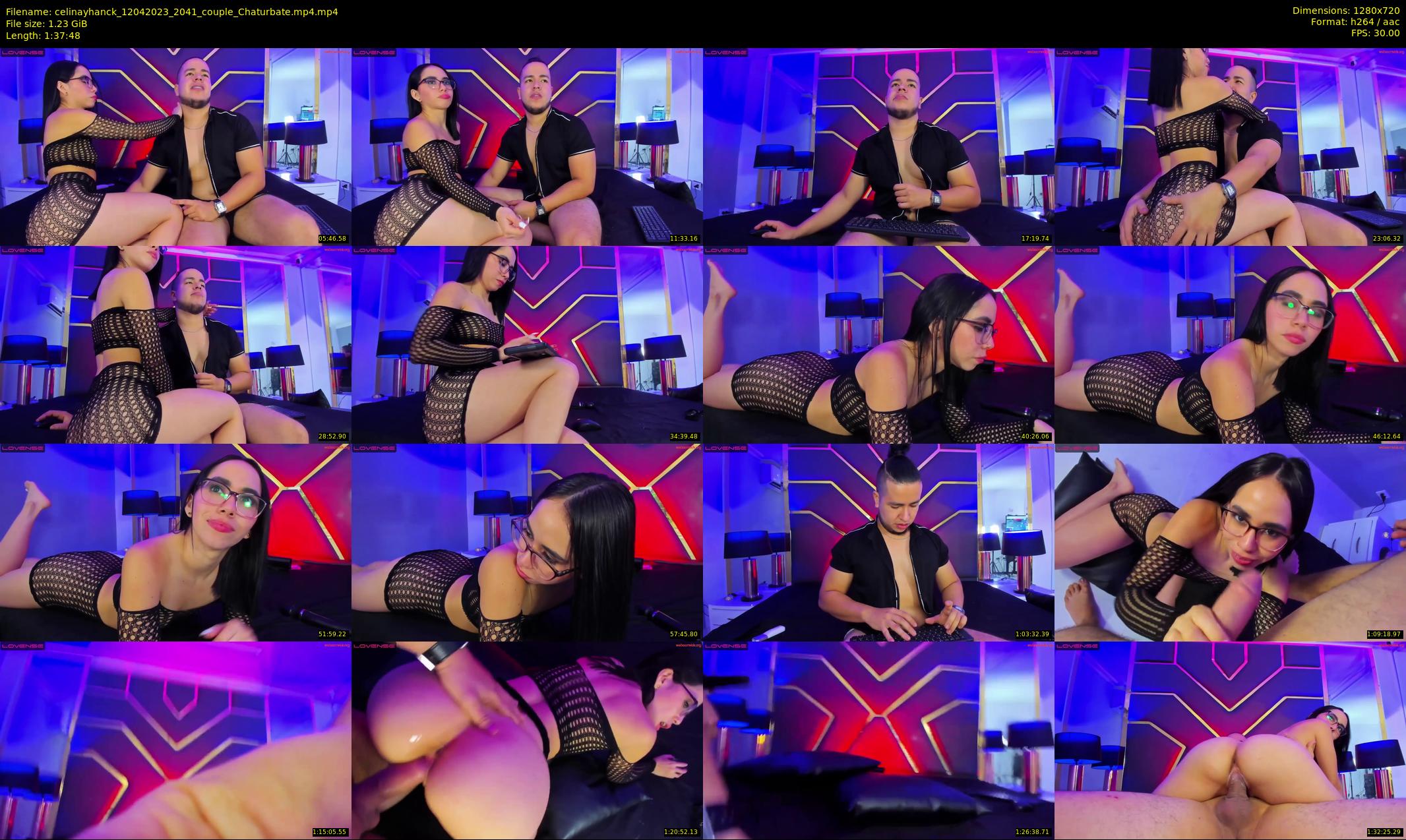 celinayhanck — 98 minute Chaturbate couple cam show recording, 720p, Apr 12, 2023