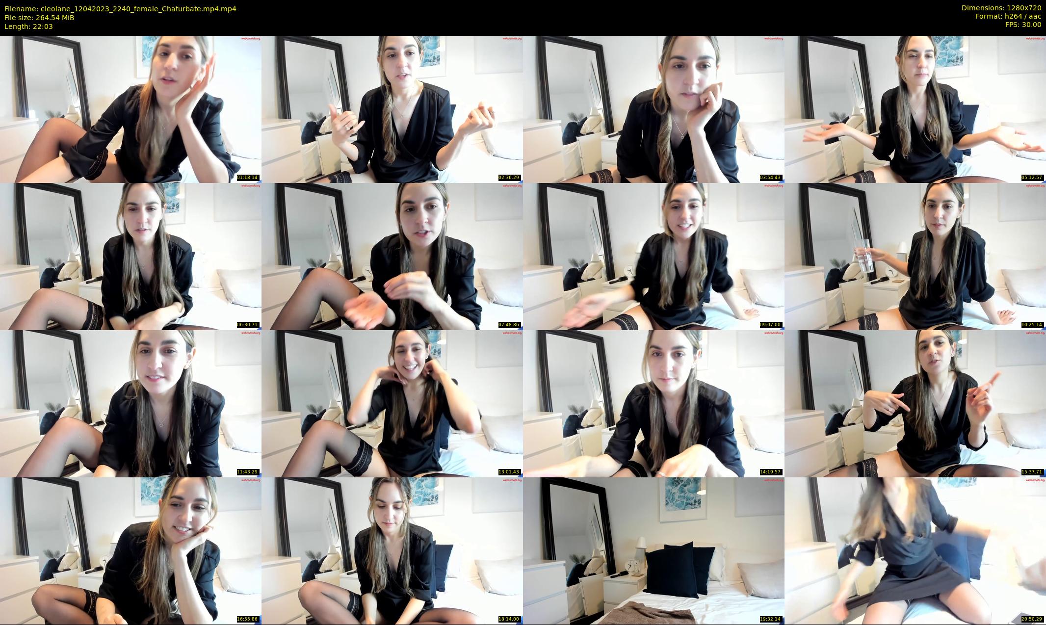 cleolane — 23 minute Chaturbate female cam show recording, 720p, Apr 12, 2023
