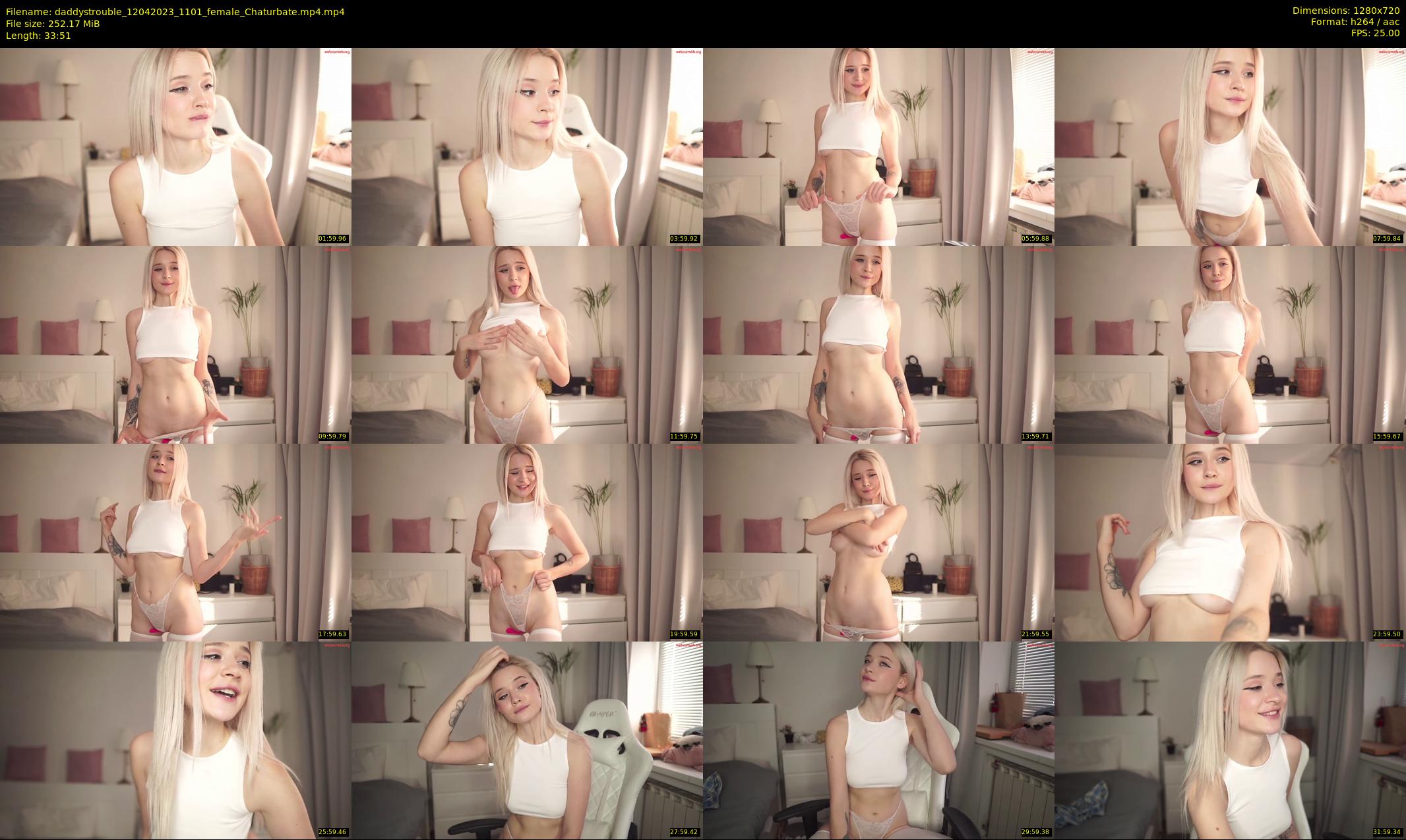 daddystrouble — 34 minute Chaturbate female cam show recording, 720p, Apr 12, 2023