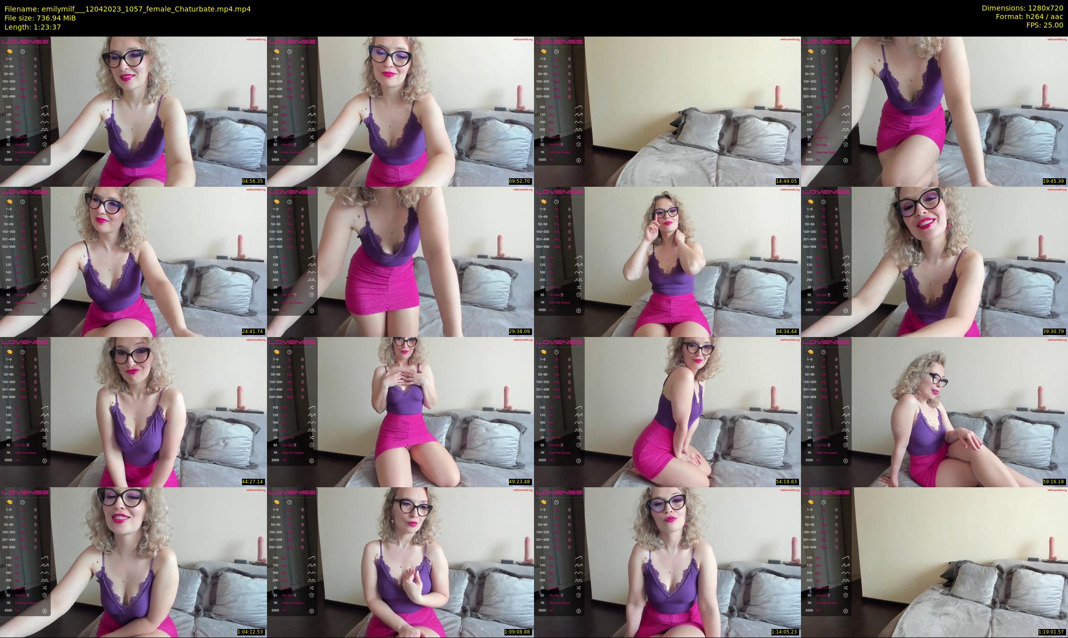 emilymilf__ — 84 minute Chaturbate female cam show recording, 720p, Apr 12, 2023
