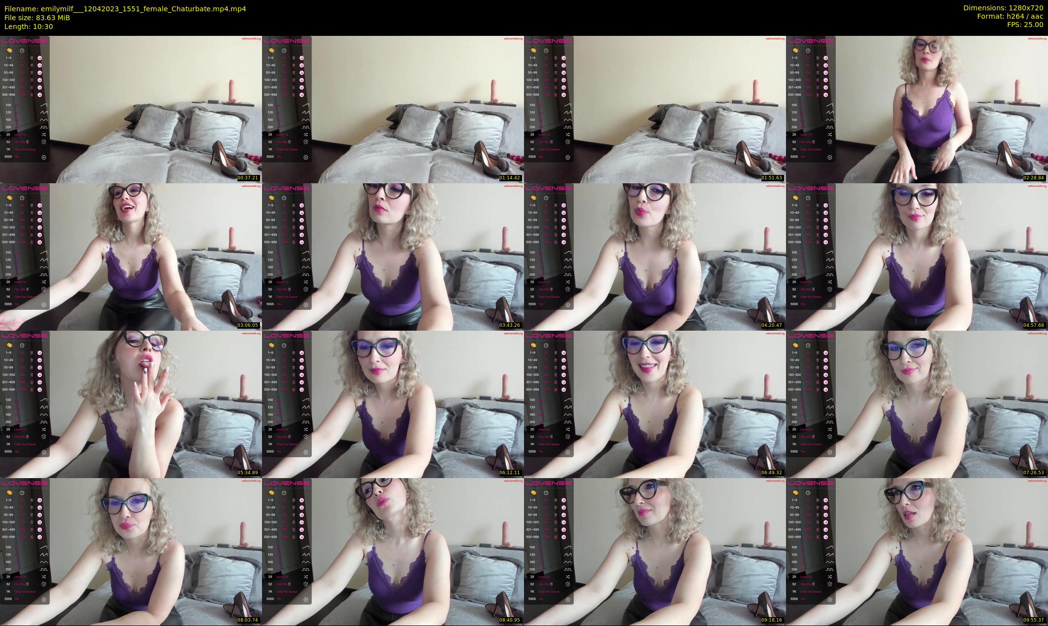 emilymilf__ — 11 minute Chaturbate female cam show recording, 720p, Apr 12, 2023